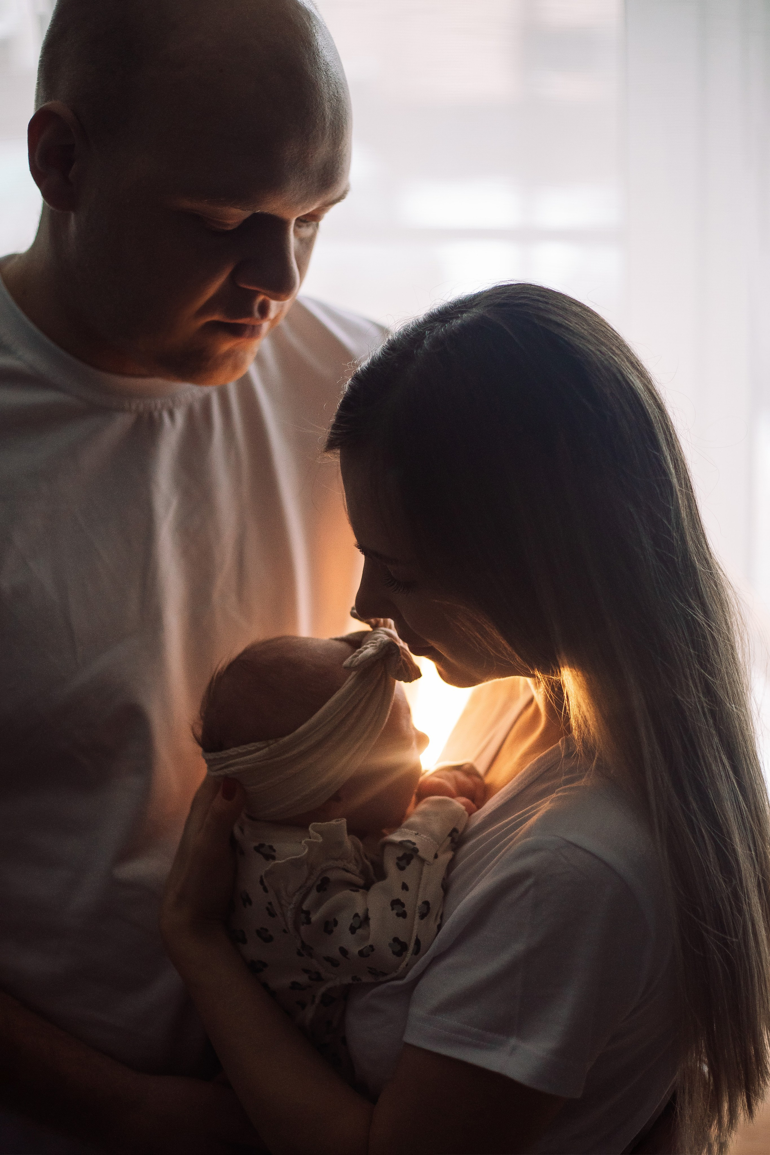 Семейная фотосессия в студии/дома