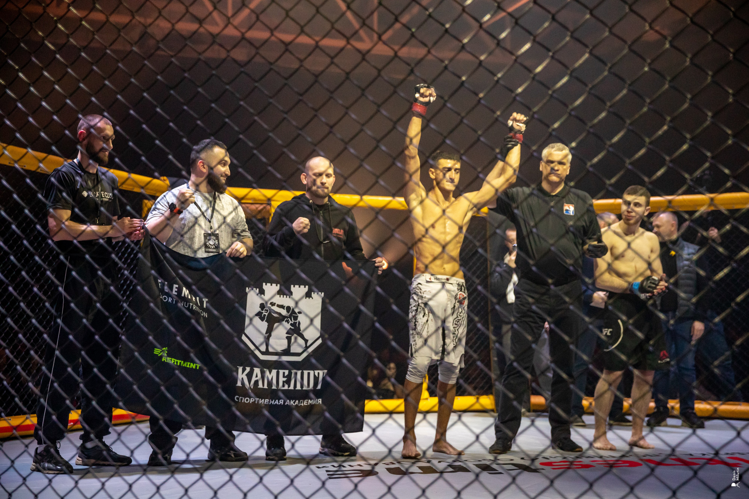 Бои в клетке «Северный Воин». Портретный фотограф Денис Милютин