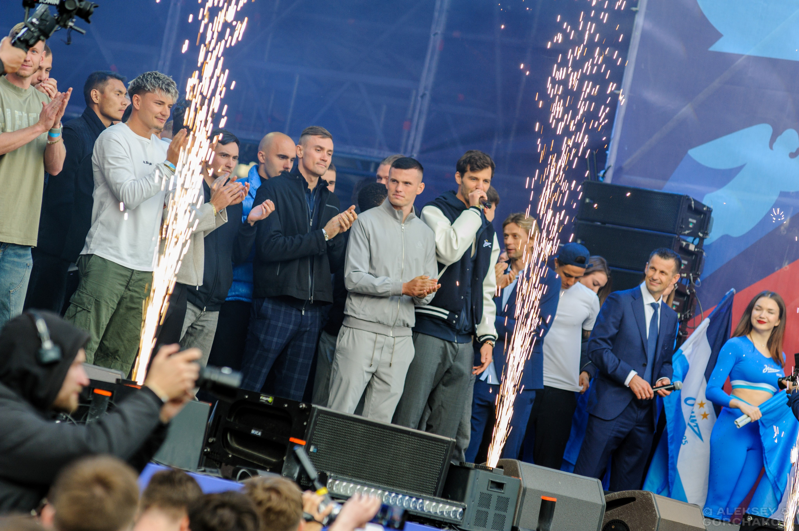 100-летие ФК «Зенит». Алексей Горчаков. Фотограф на ваш праздник