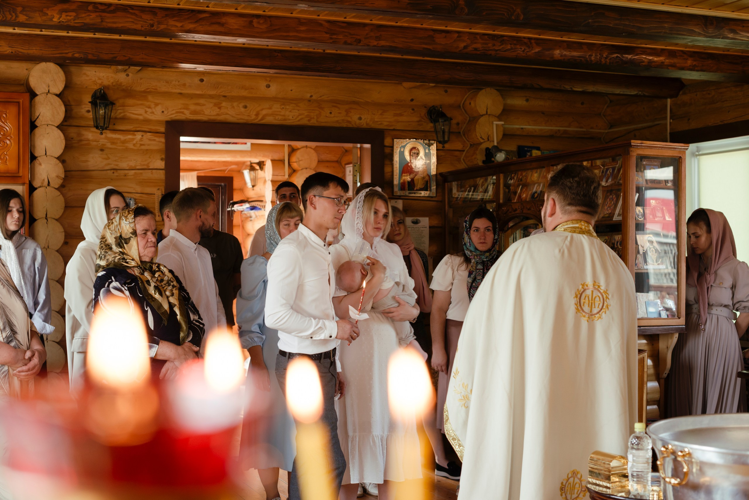 Таинство Крещения. Фотограф Дарья Семина