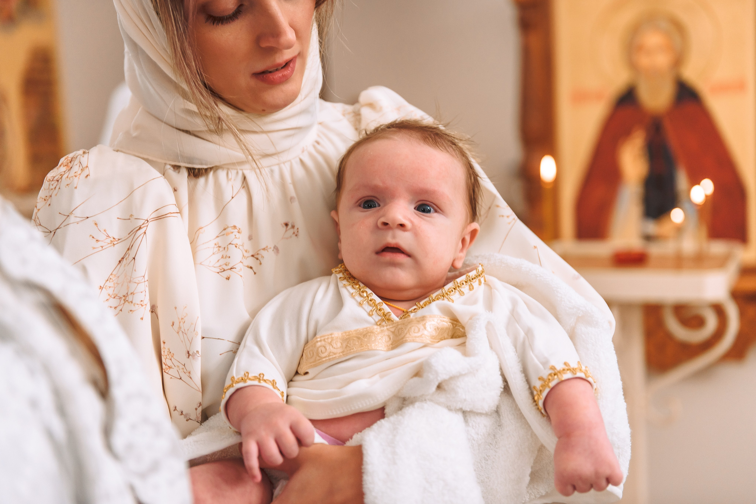 Крещение в Храме иконы Божией Матери Неупиваемая Чаша. Свадебный и семейный фотограф в Москве Юлия Винник