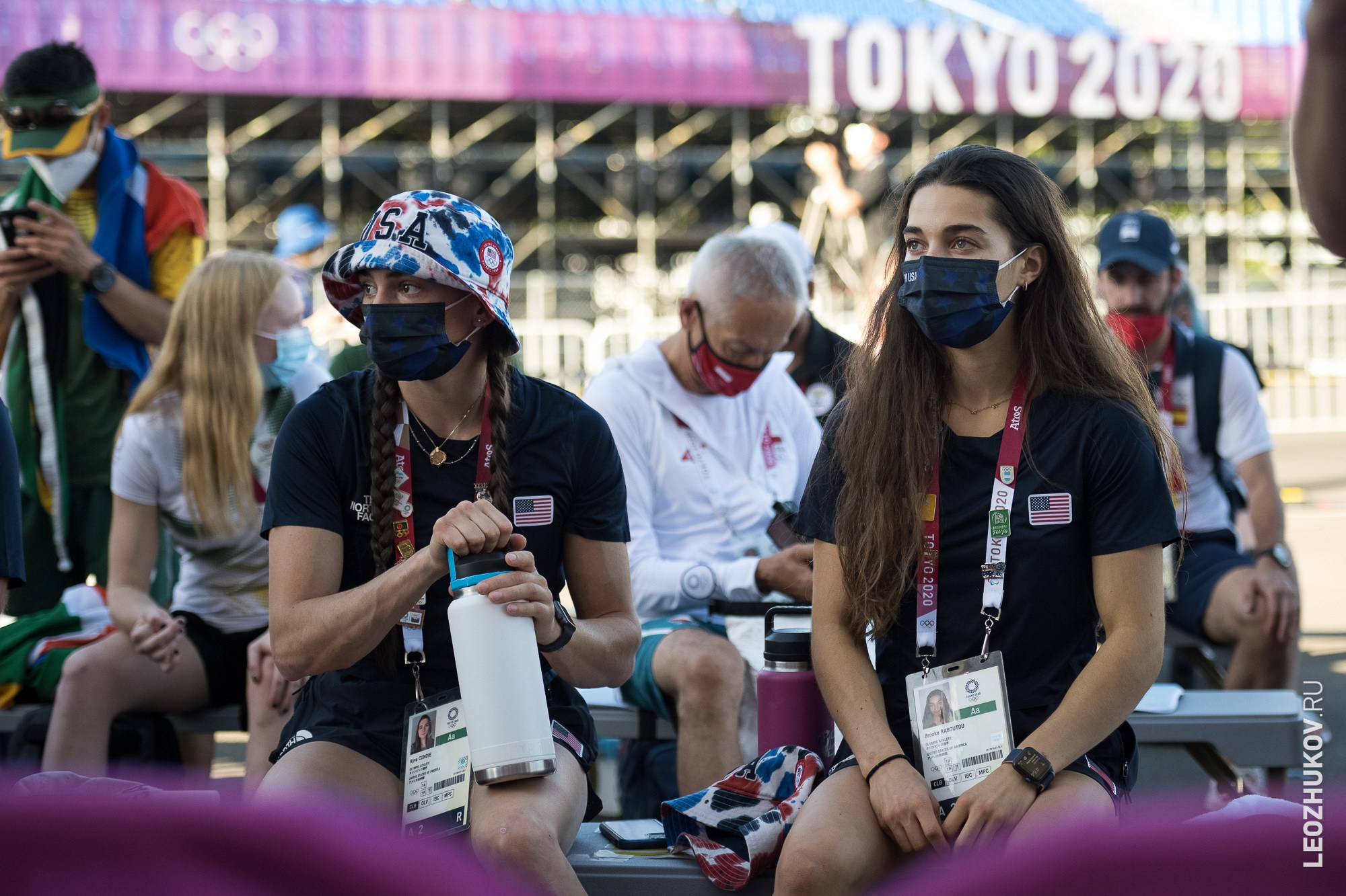 Tokyo-2020 Olympic games. Sports photographer Leonid Zhukov