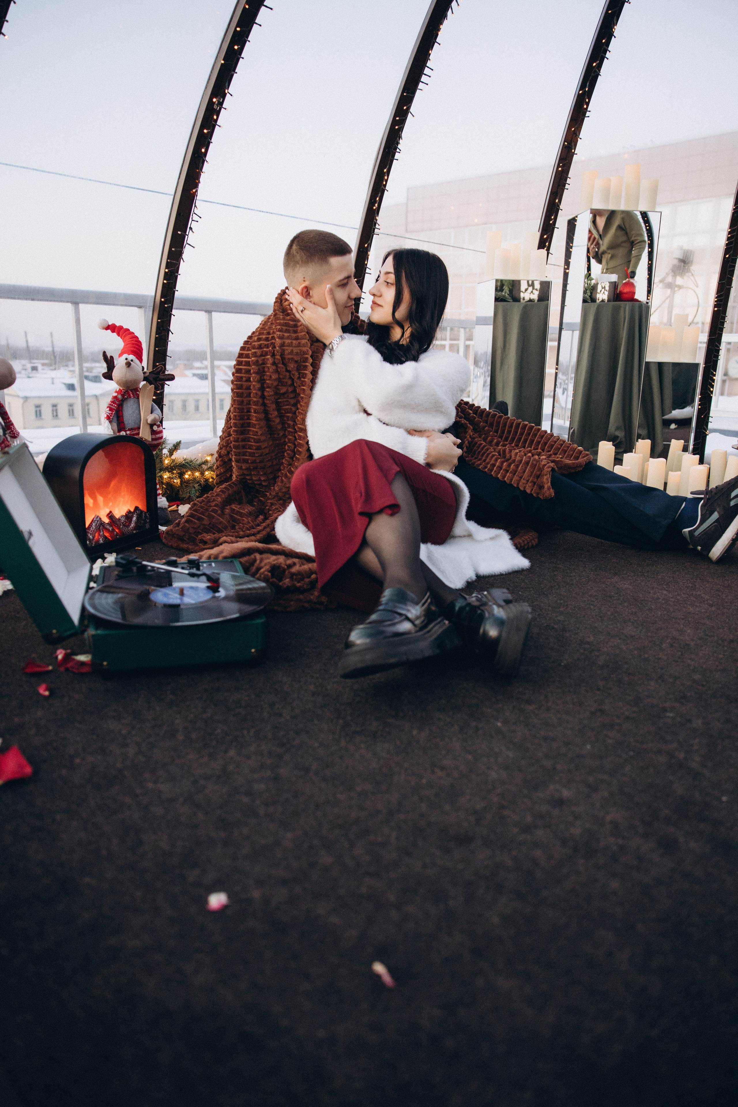 Свидание на крыше. Свадебный, семейный фотограф в Иркутске Светлана Макаричева