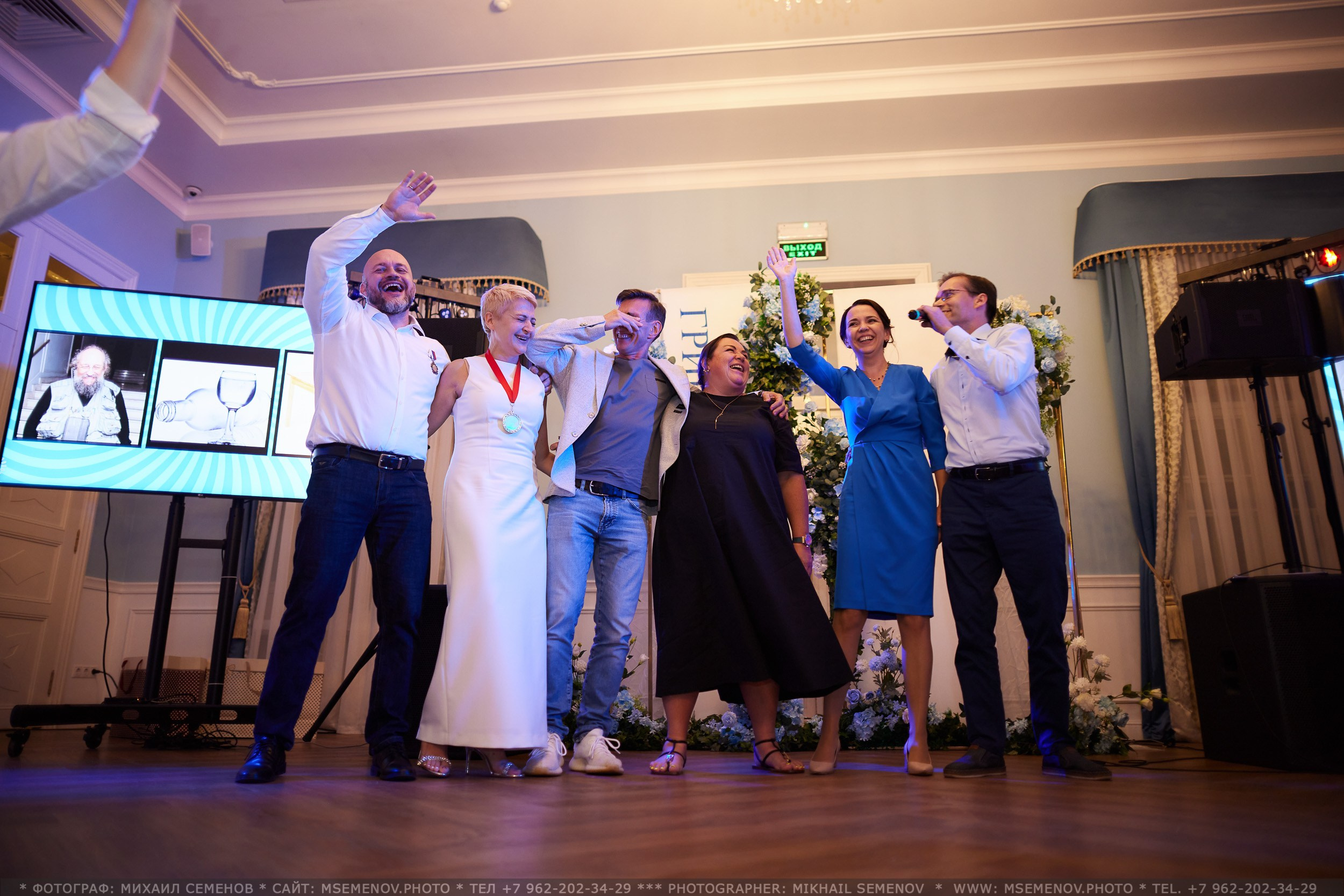 Юбилейная свадьба Григория и Дины!. Photographer for business Mikhail Semenov. Aqua photo studio, photo school