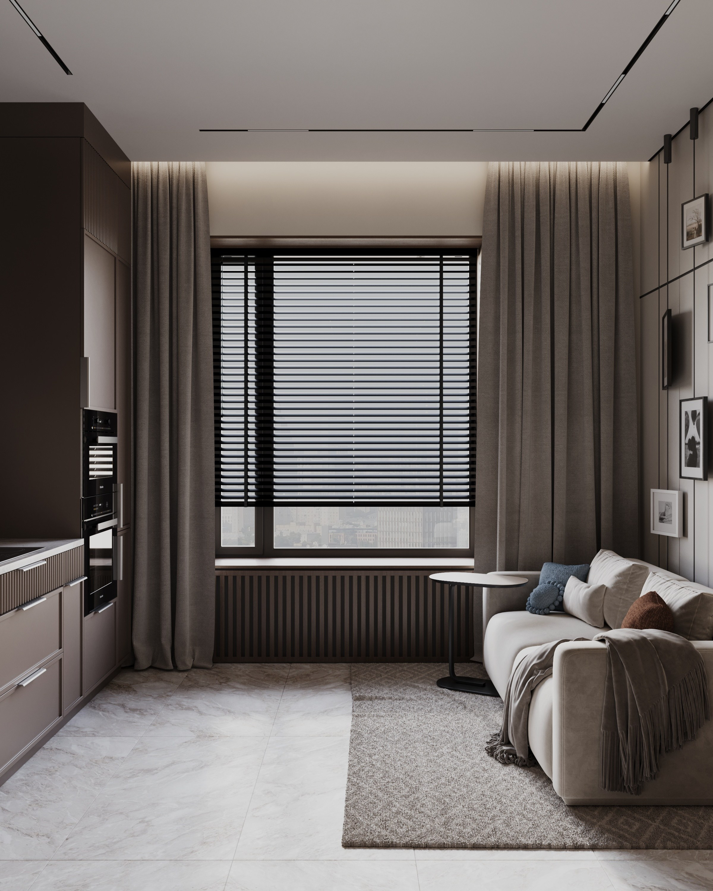 ЖК «Режиссер» | 60 m². Екатерина Коренева | 3d визуализация