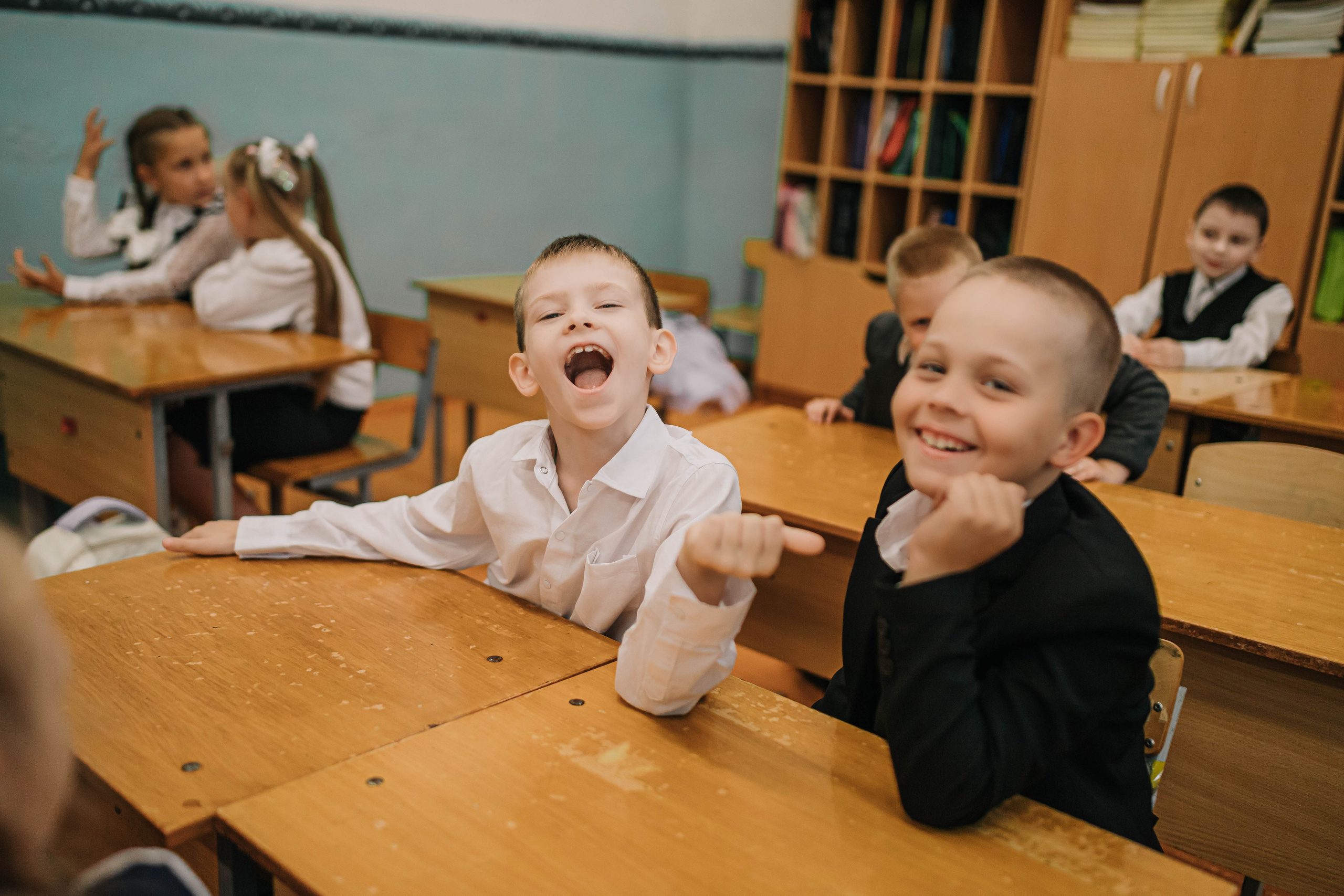 Школьные будни 2 класс. Фотограф Дарья Маташкова