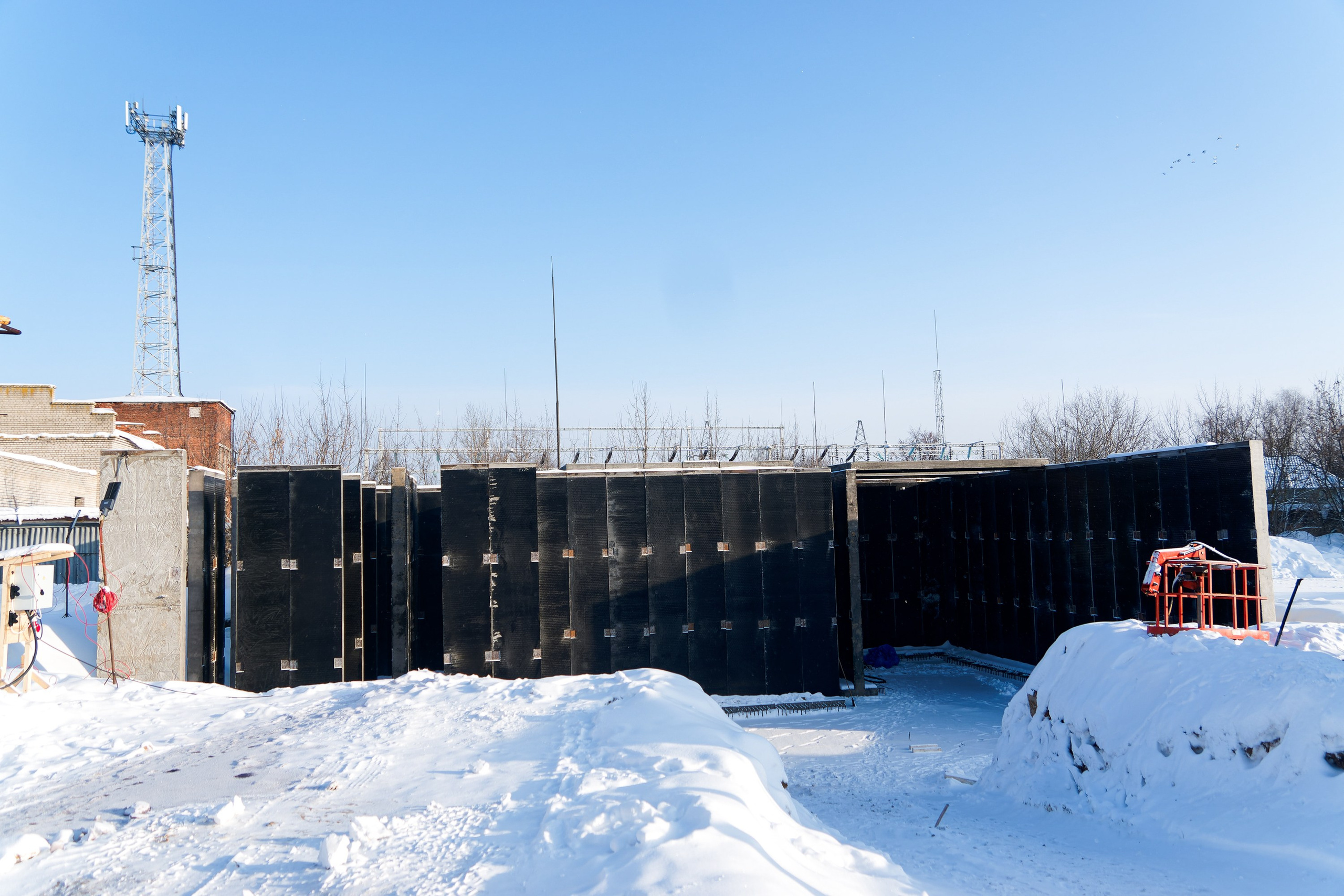 Очистные сооружения г. Родники. Спортивный и репортажный фотограф в Иваново Сергей Силкин