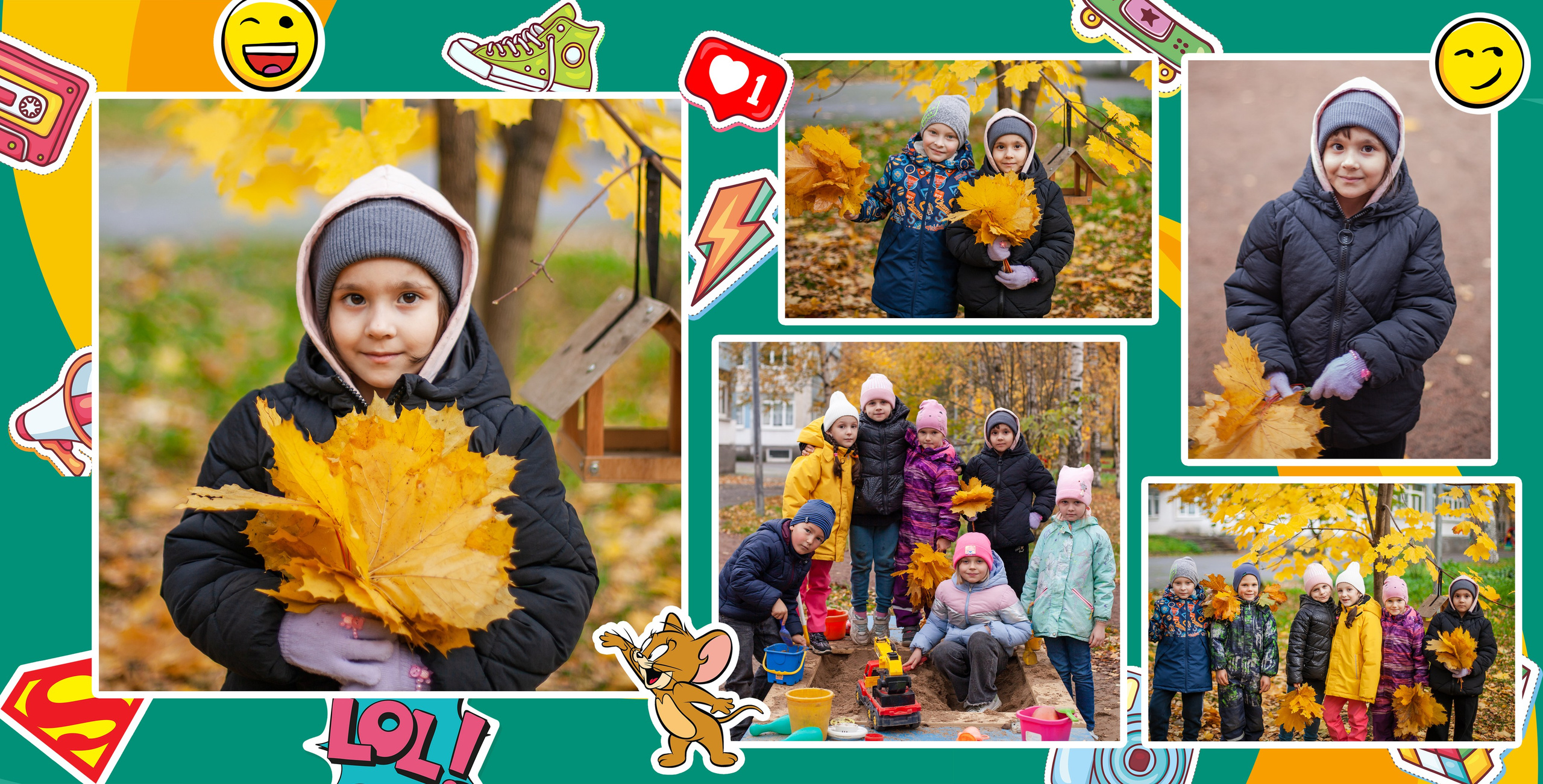 Стикеры. Детский и семейный фотограф в Санкт-Петербурге Елизавета Сорокина