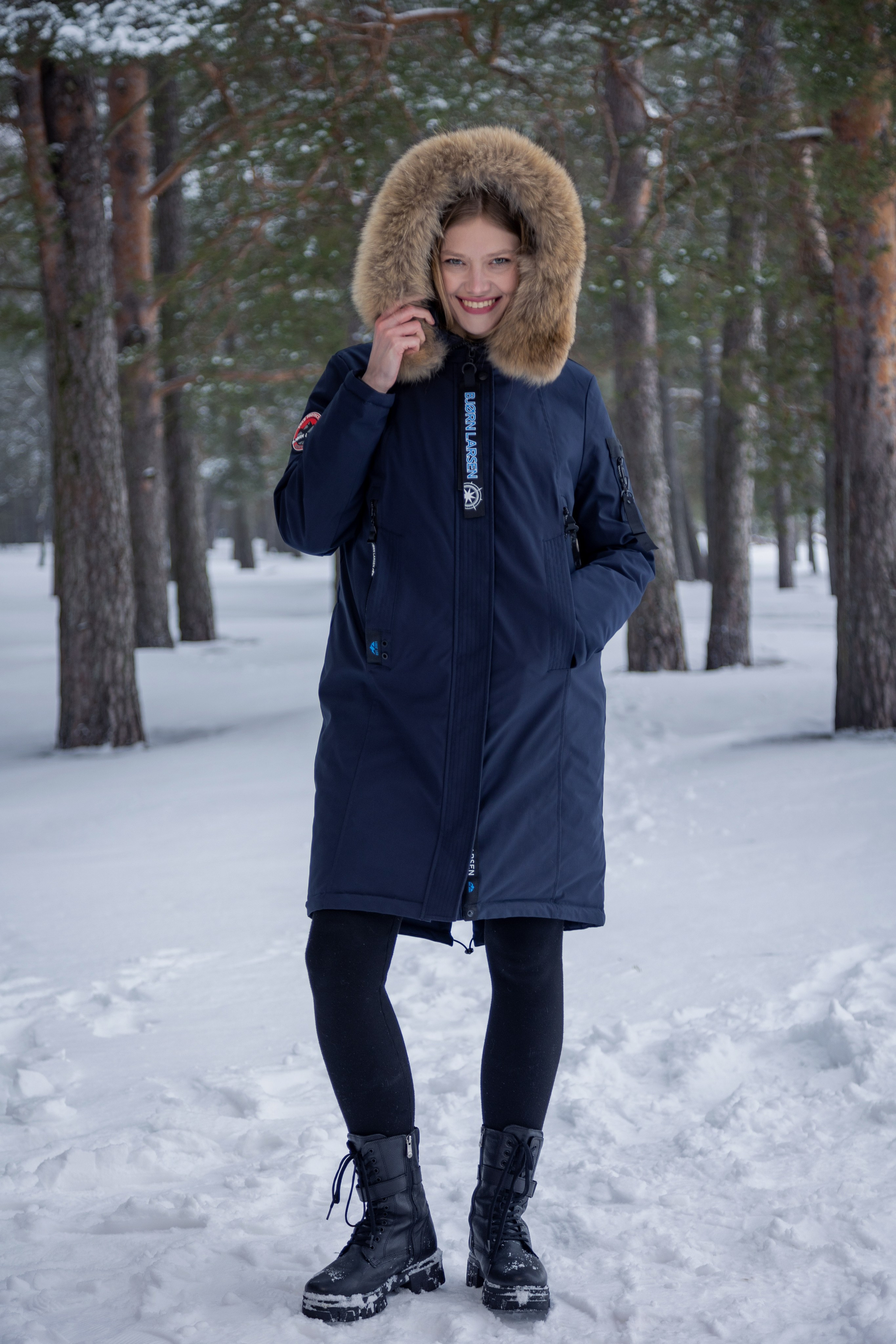 Пуховики на заливе. Креатор Ольга Яш