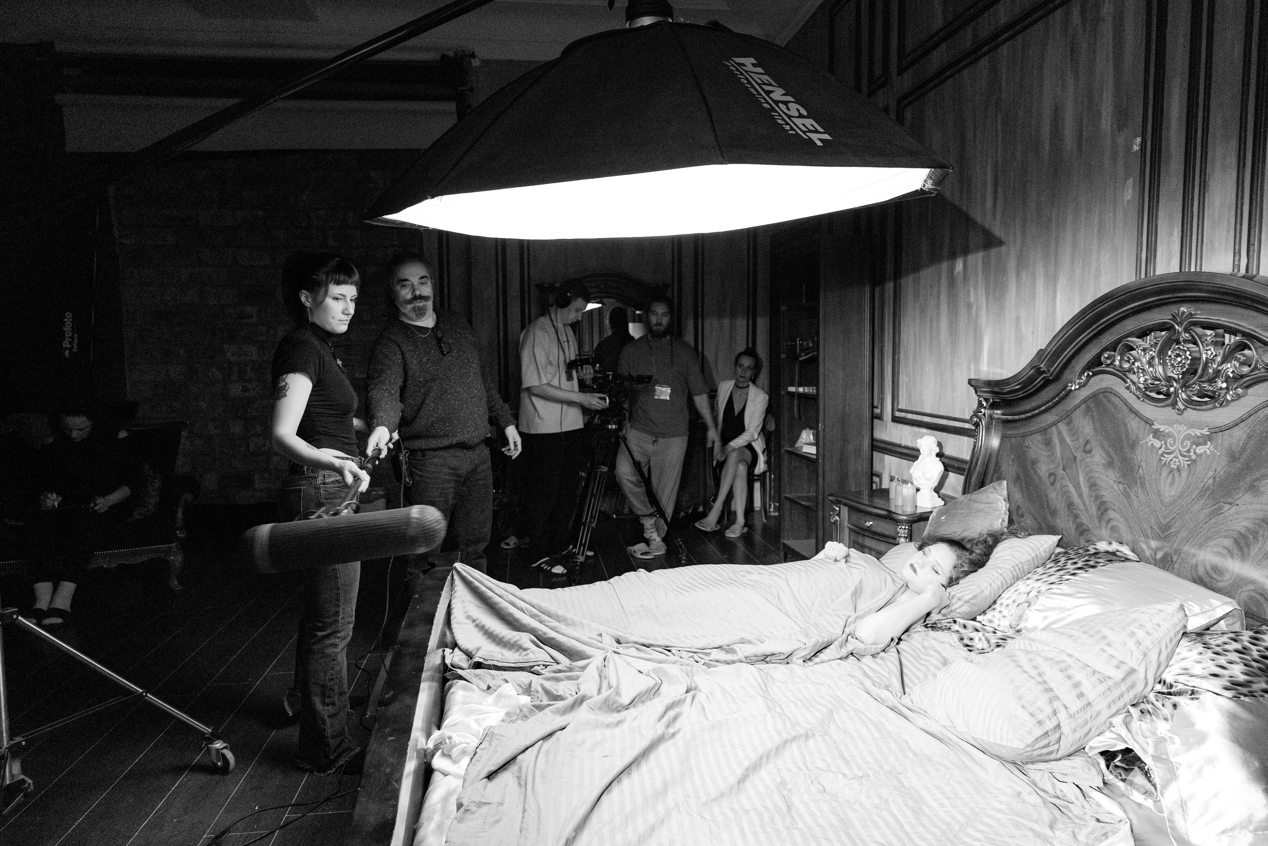 Киносъемки «Спящие красавицы». Фотограф/видеограф в Санкт-Петербурге Динара Гольдина