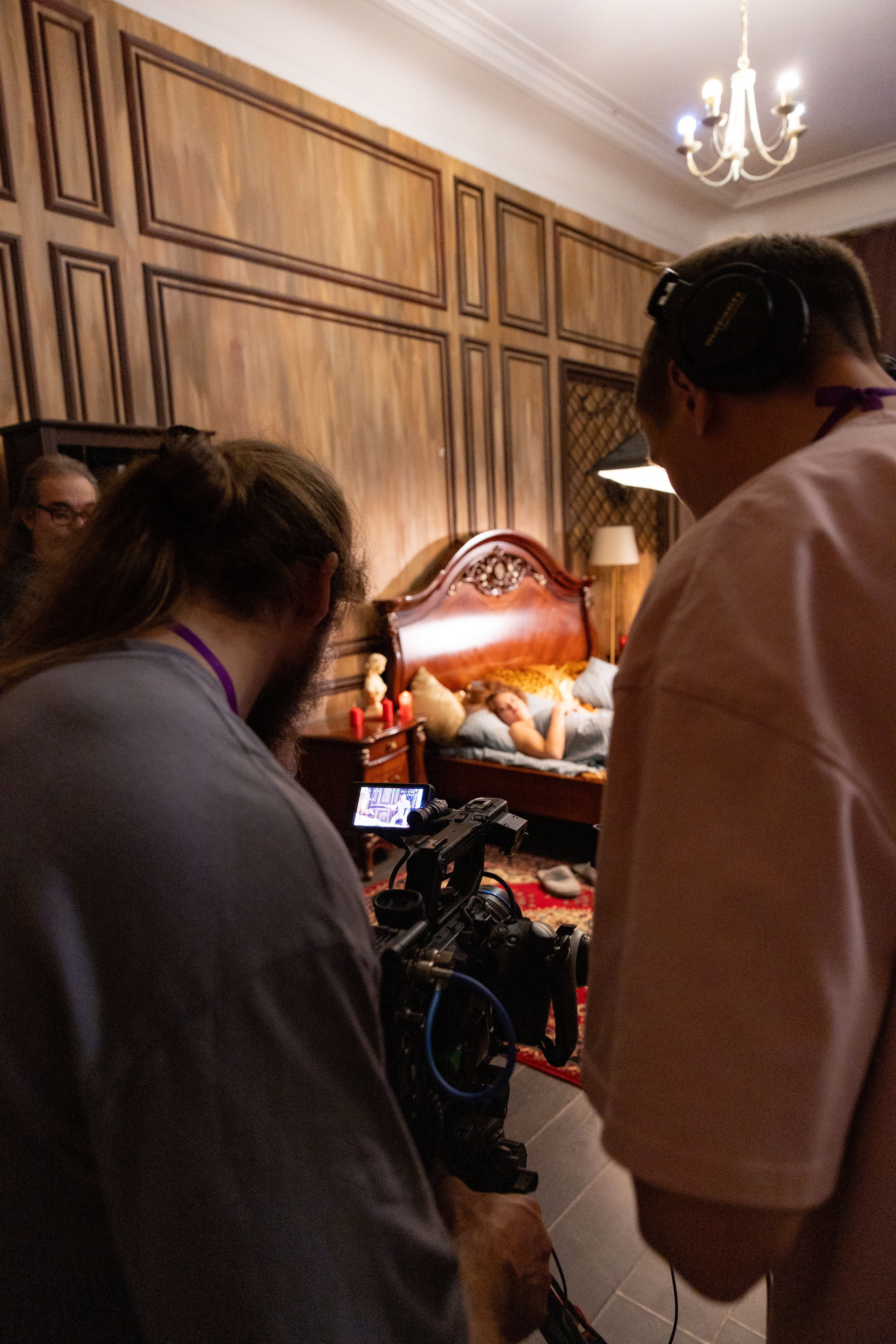 Киносъемки «Спящие красавицы». Фотограф/видеограф в Санкт-Петербурге Динара Гольдина