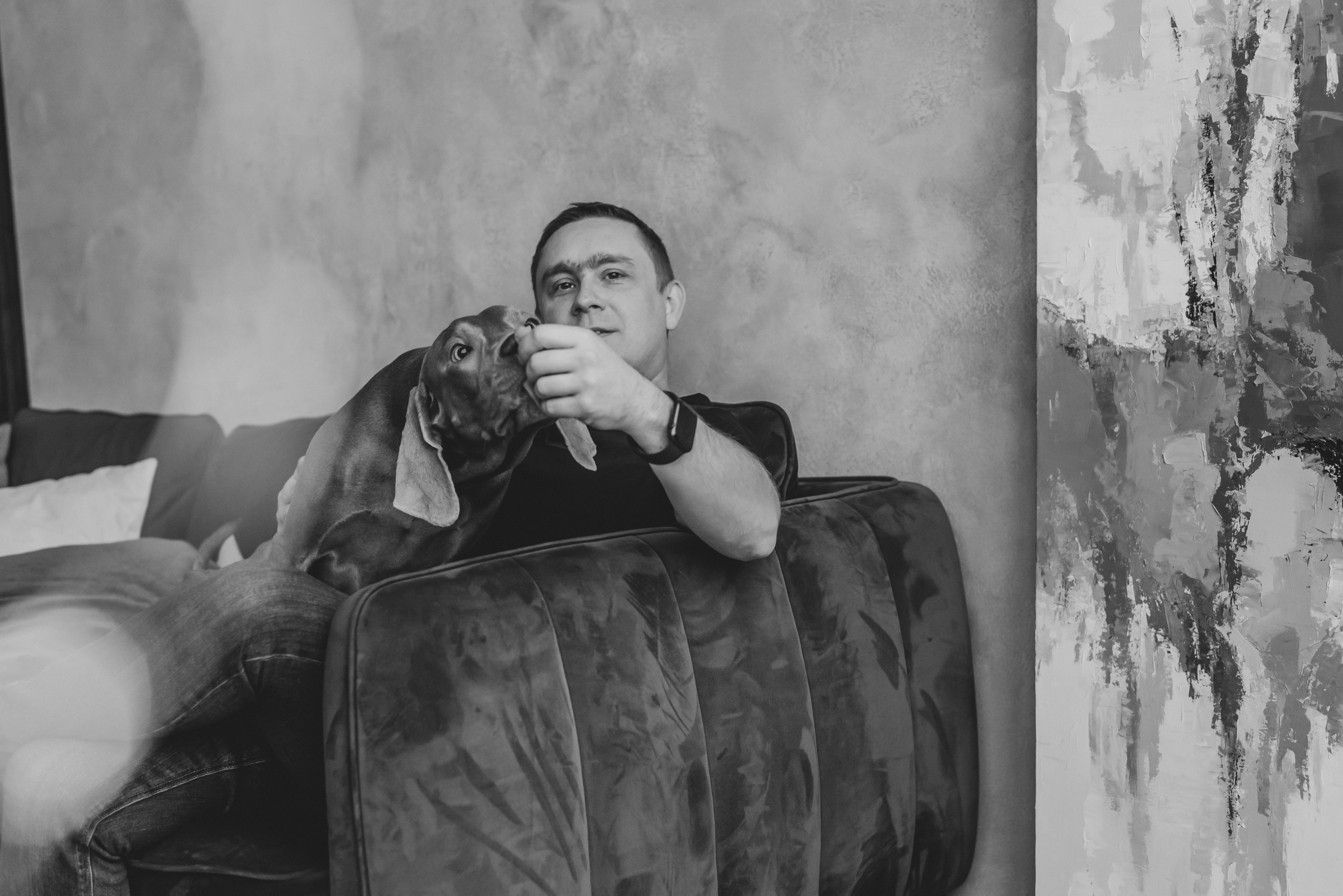 Marta, Sasha & Lady. Natalia Finch Photography — Family, Kids & Pet Photographer in Chicago, IL