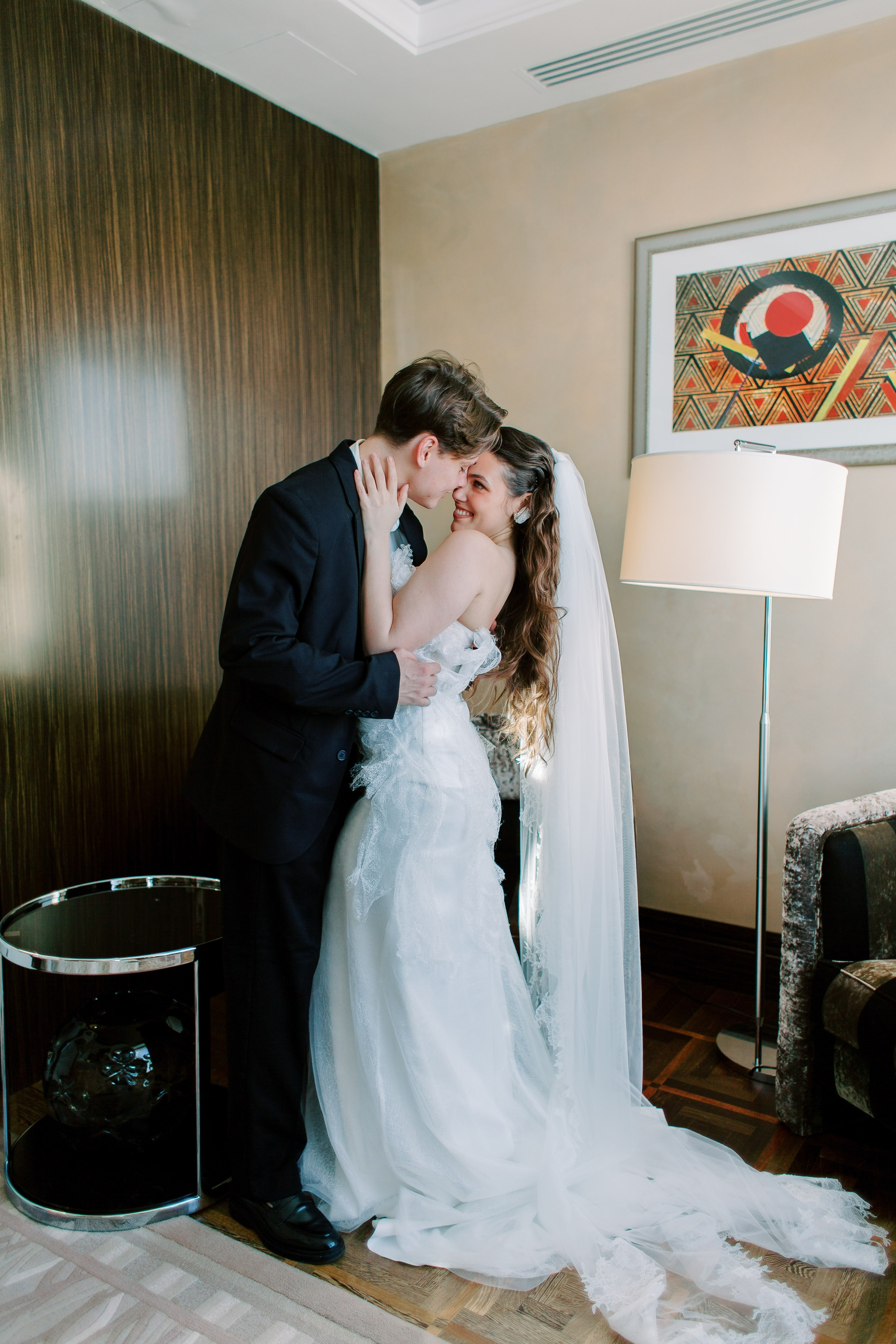 Свадебная фотосессия в Hotel Continental Москва