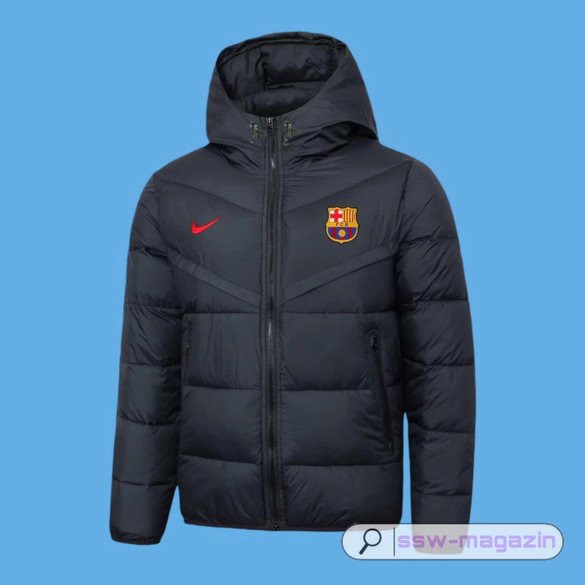 Пуховик Barcelona 2025 Nike купить. Футбольный магазин — ssw_magazin