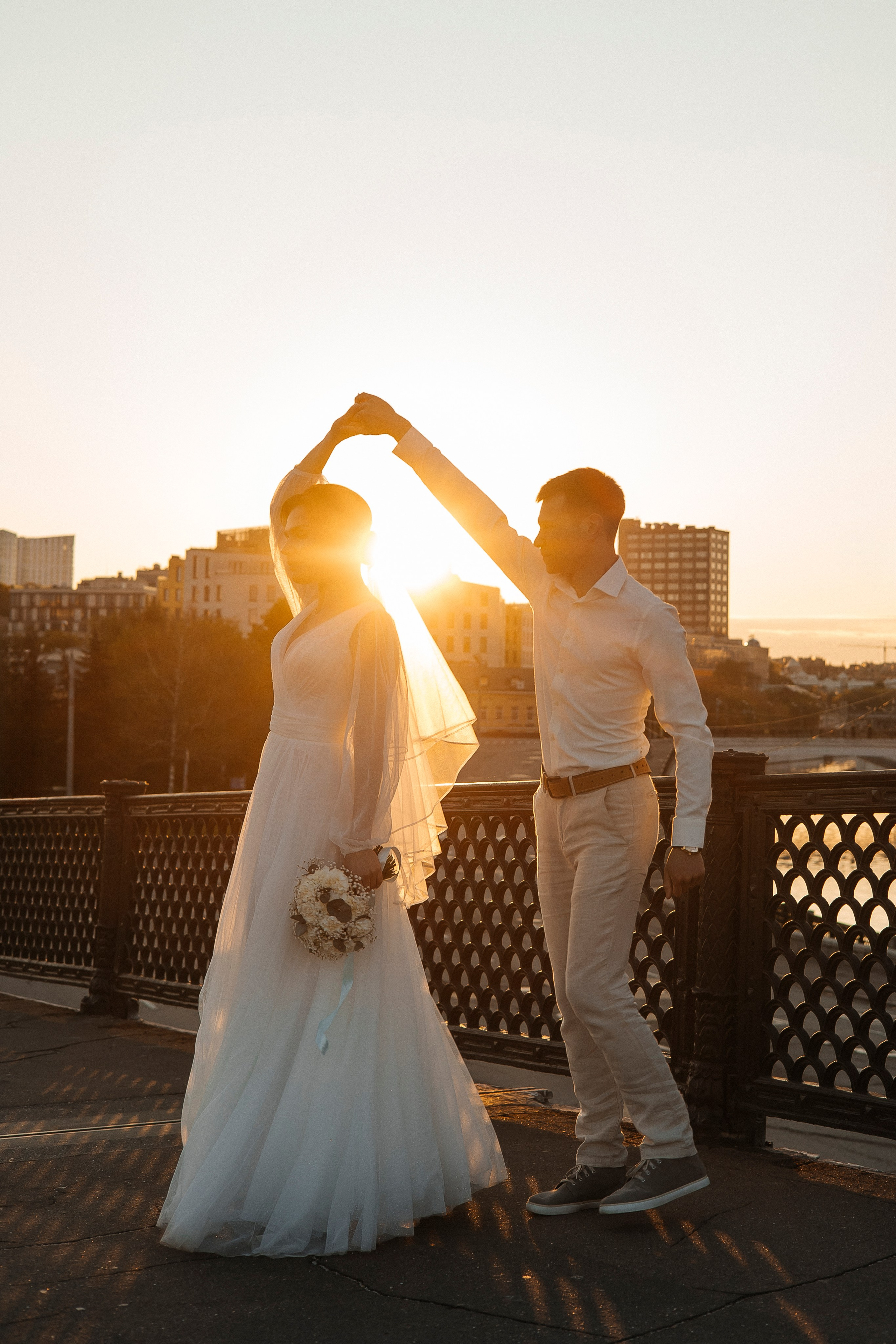 Серафима и Федор (на рассвете). Фотограф в Москве Екатерина Потапова