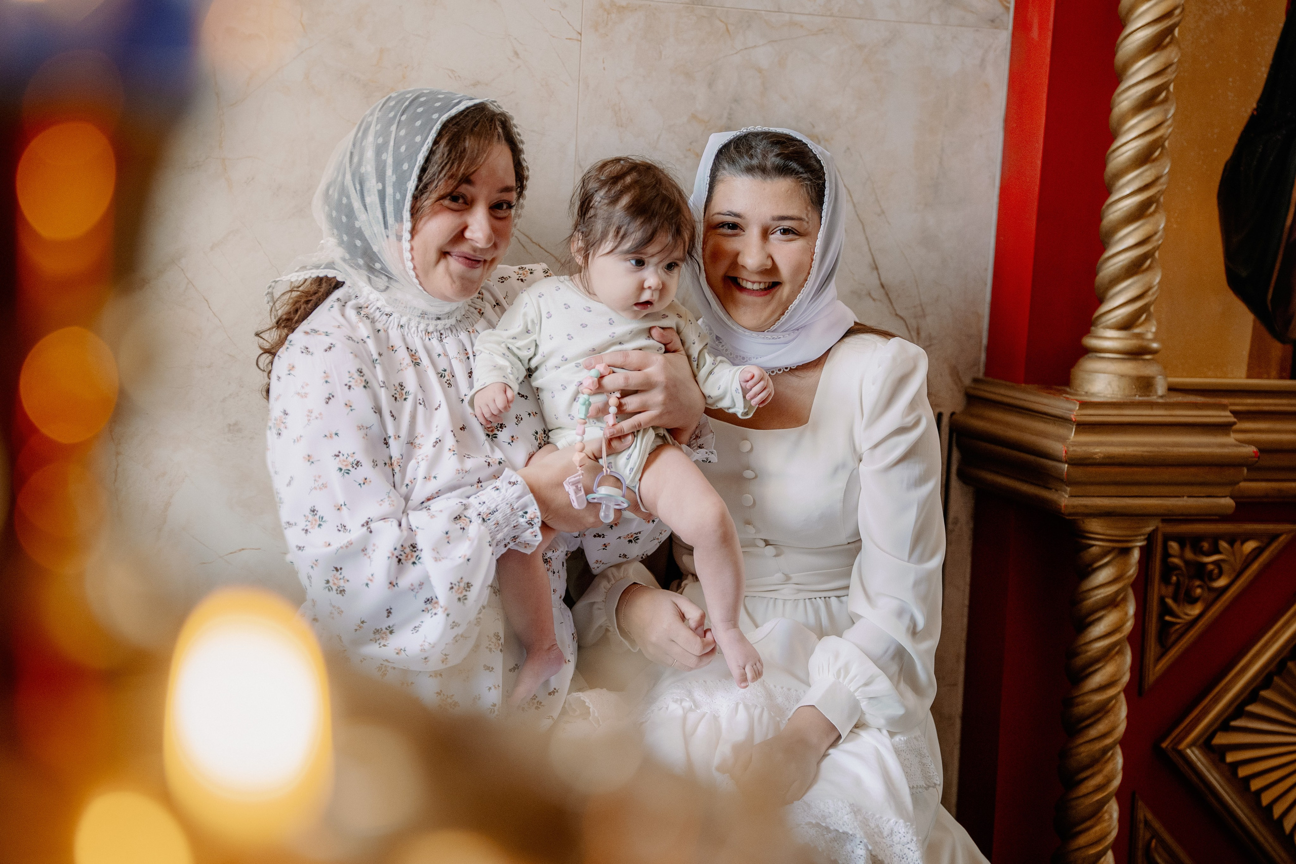 Таинство крещения Снежаны. Фотограф на Крещение и Венчание в Красноярске Рамазанова Юлия