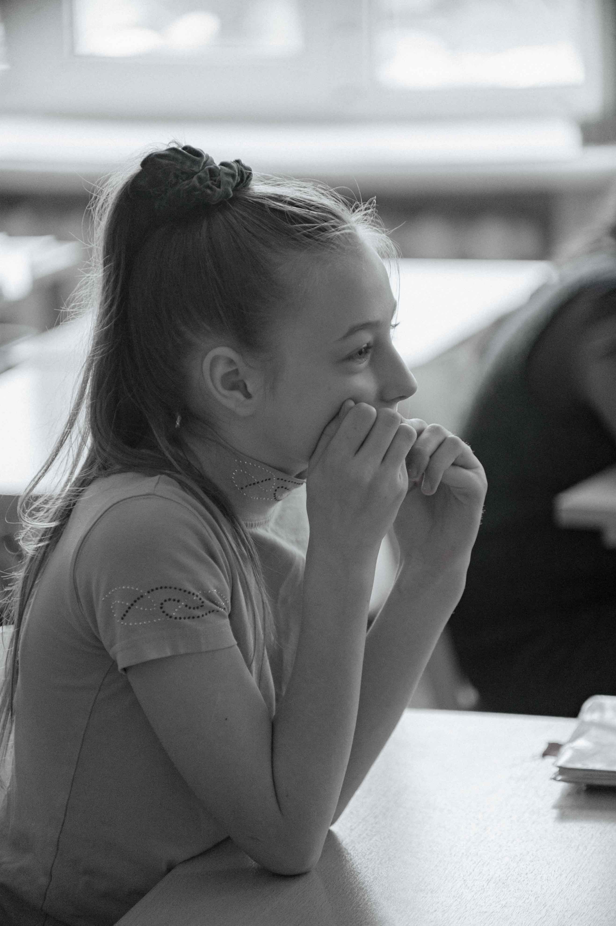 4 класс на уроке, школа 26, Москва, 2013 год. Фотограф и видеограф в Москве и Абу Даби Мария Кулагина