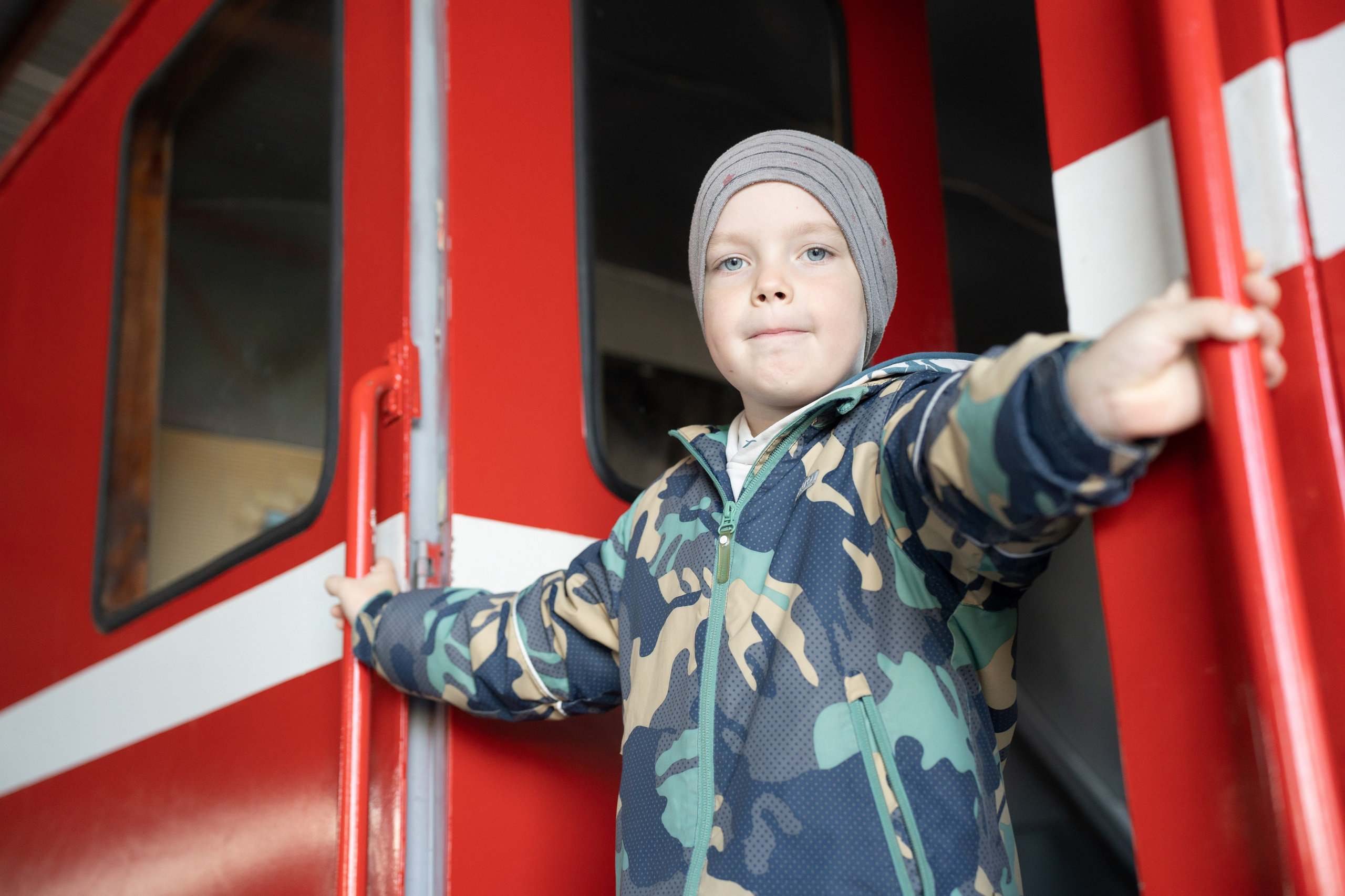 Малая Октябрьская детская железная дорога. Фотограф Мария Ковкова