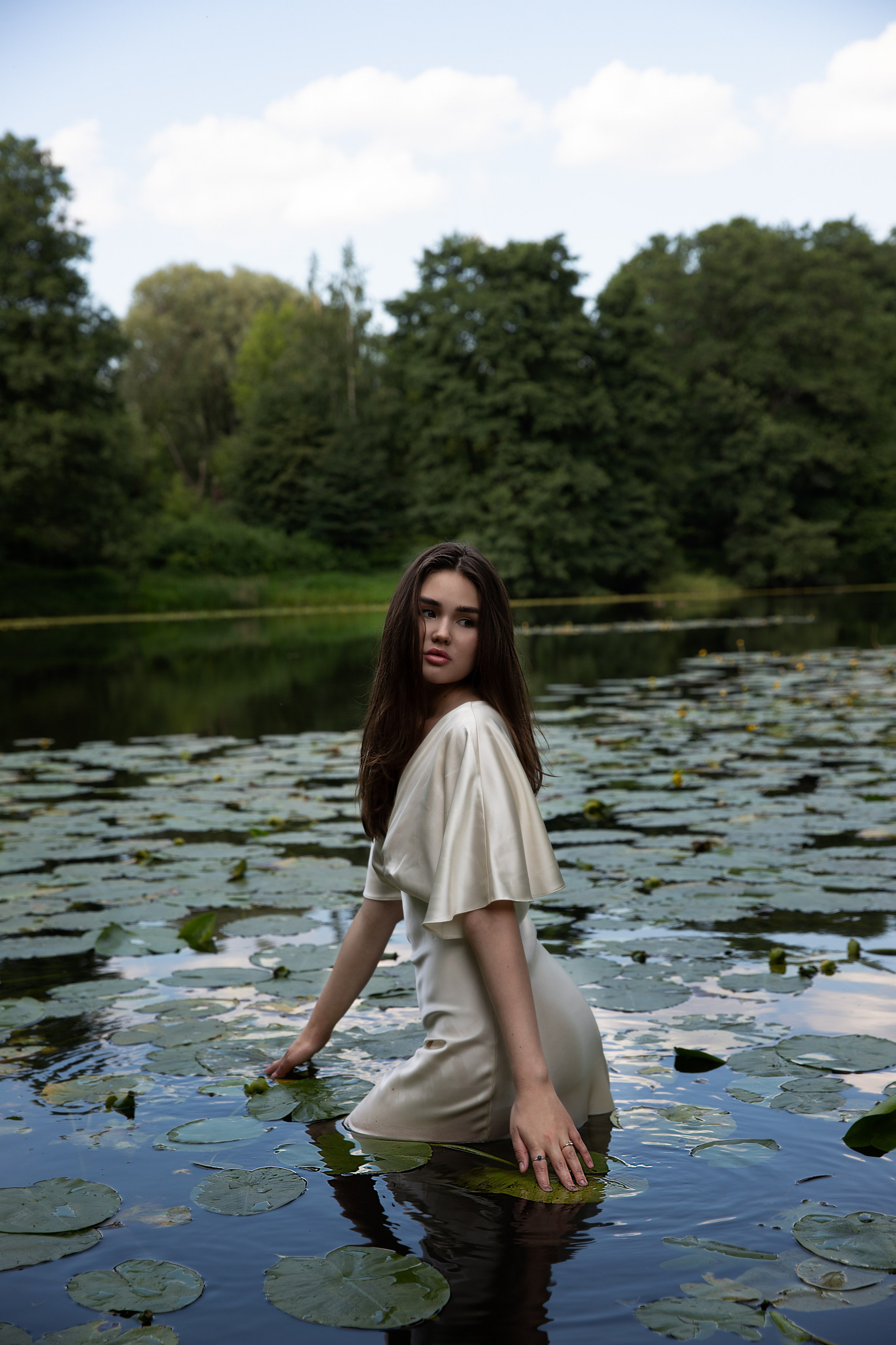 Кувшинки Аня. Свадебный и портретный фотограф в Москве Мария Кравченко