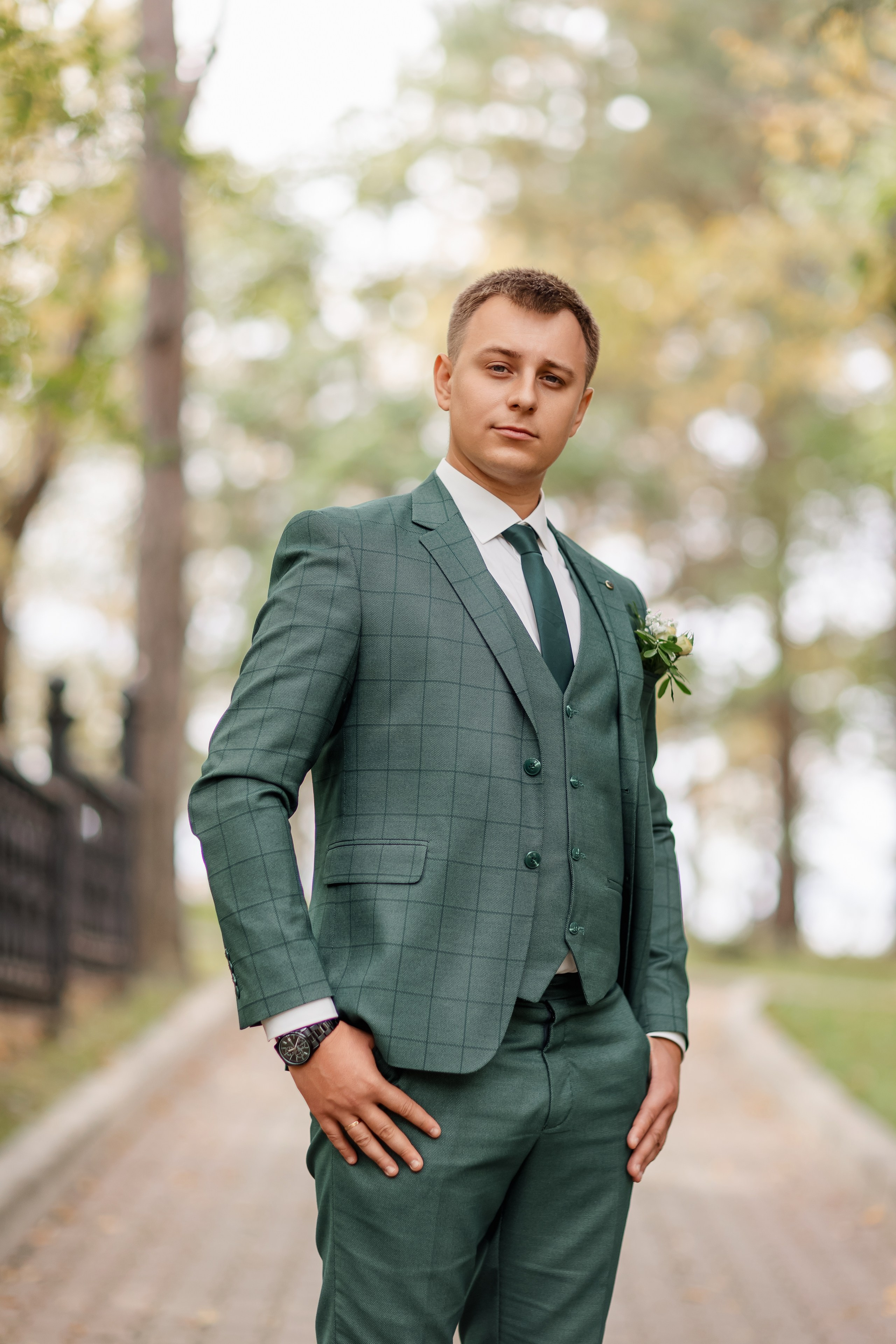 Олег и Юлия. Свадебная прогулка. Свадебный фотограф в Хабаровске