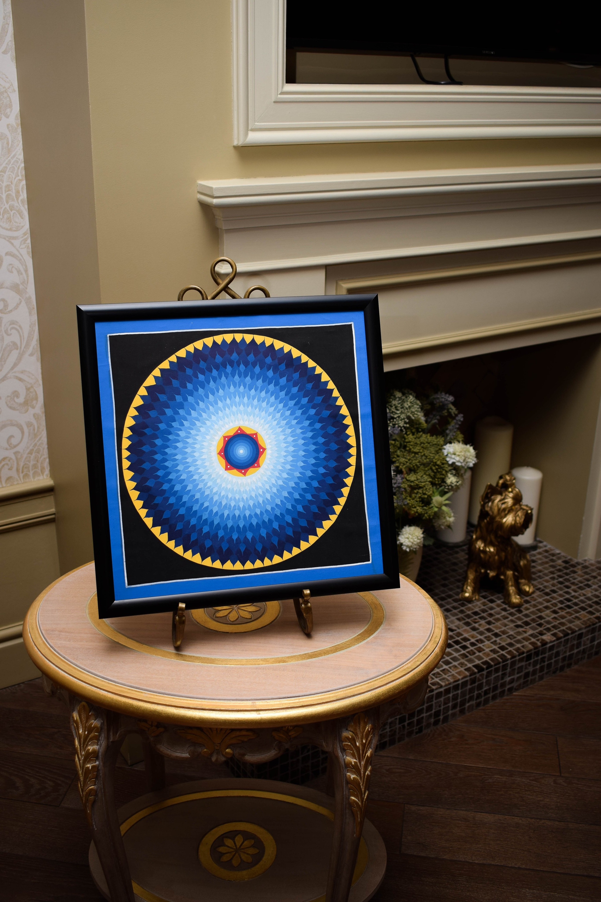 Пробуждающие мандалы. Малый размер 35*35 см. Пробуждающие Картины. Мандалы бесконечности