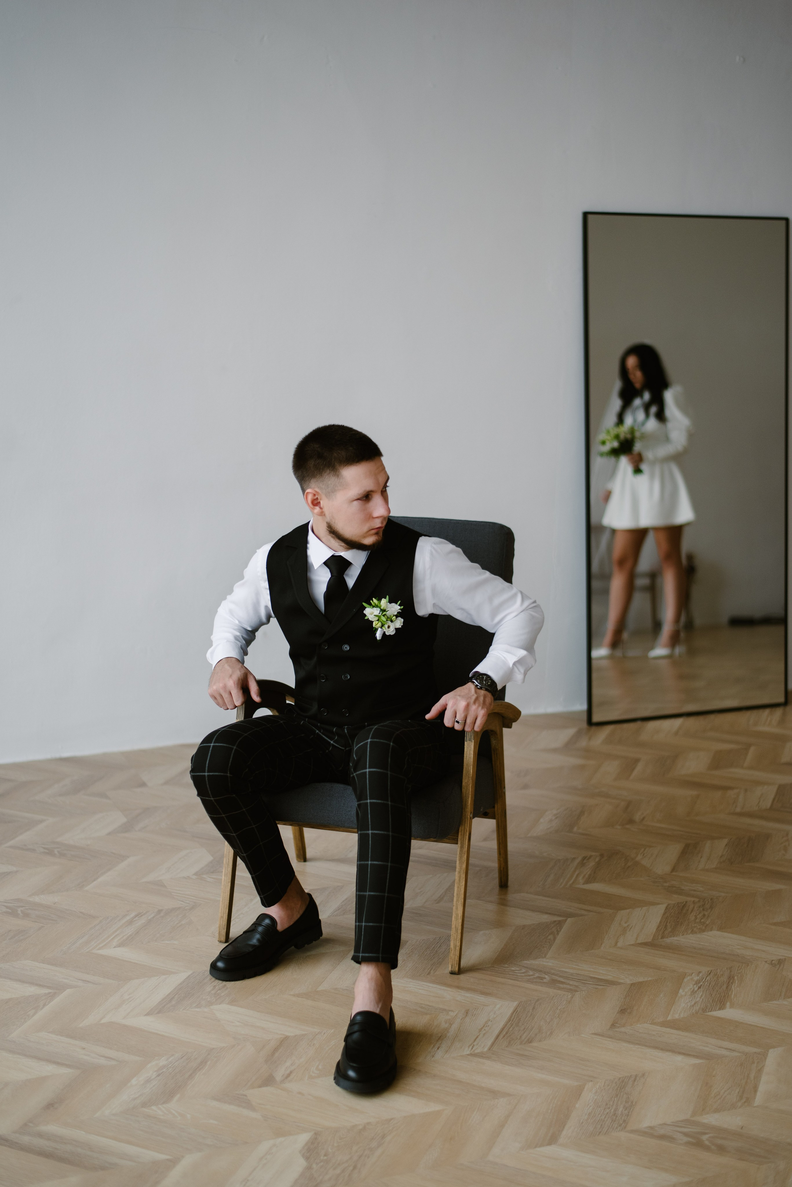 Роман и Яна (минимализм). Свадебный фотограф Анастасия Бударина