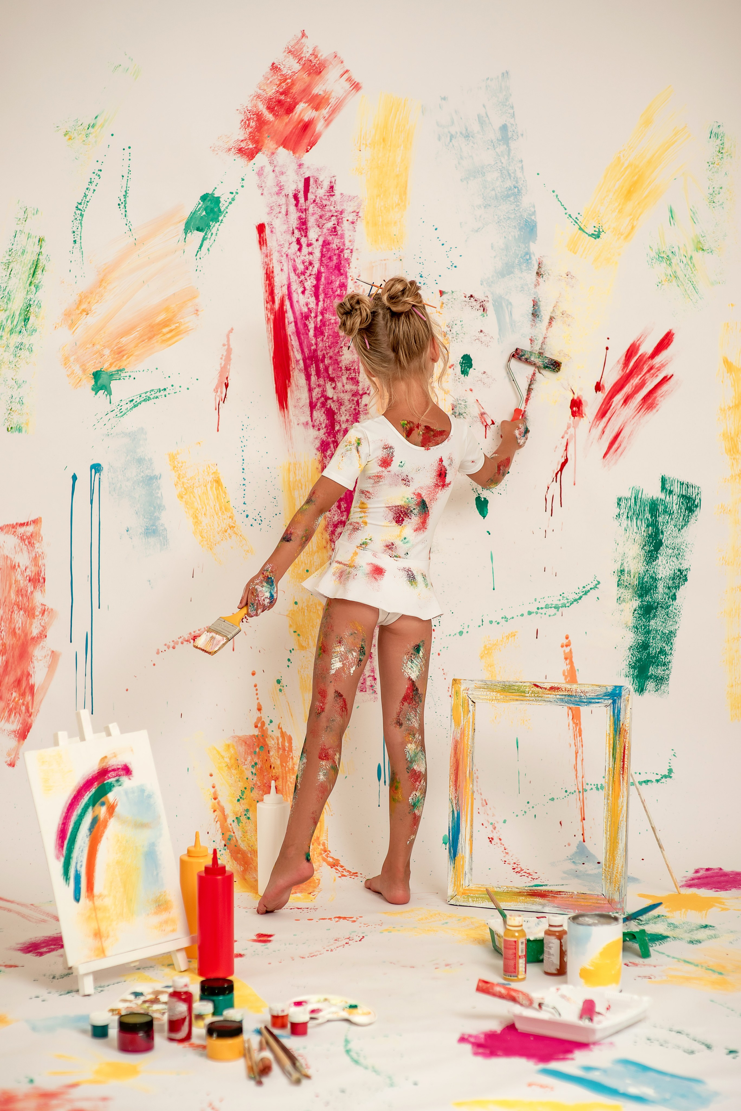 Полина краски. Семейный и детский фотограф Наталья Горда