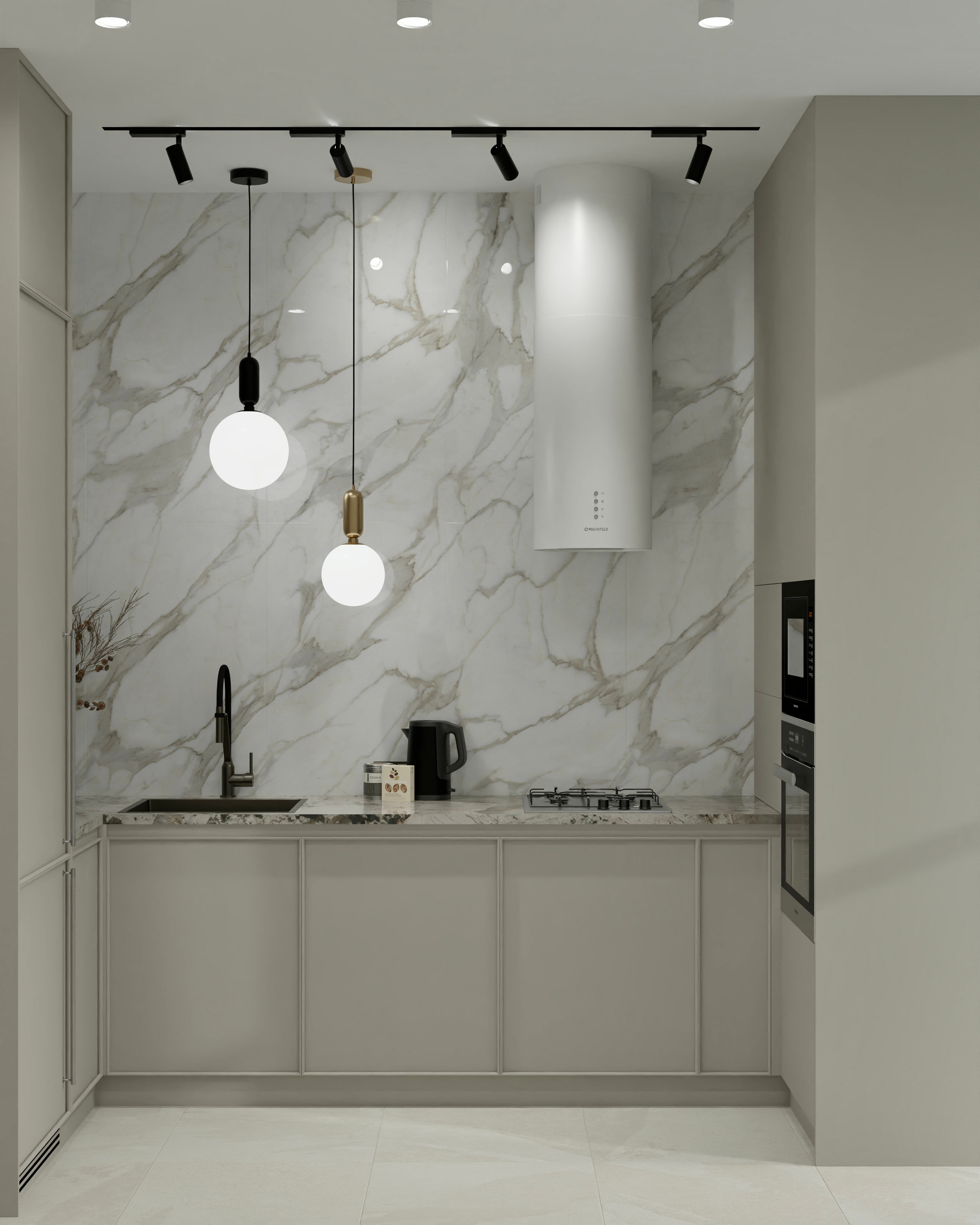 Однокомнатная квартира — 38 м². DMDesign — студия дизайна интерьеров