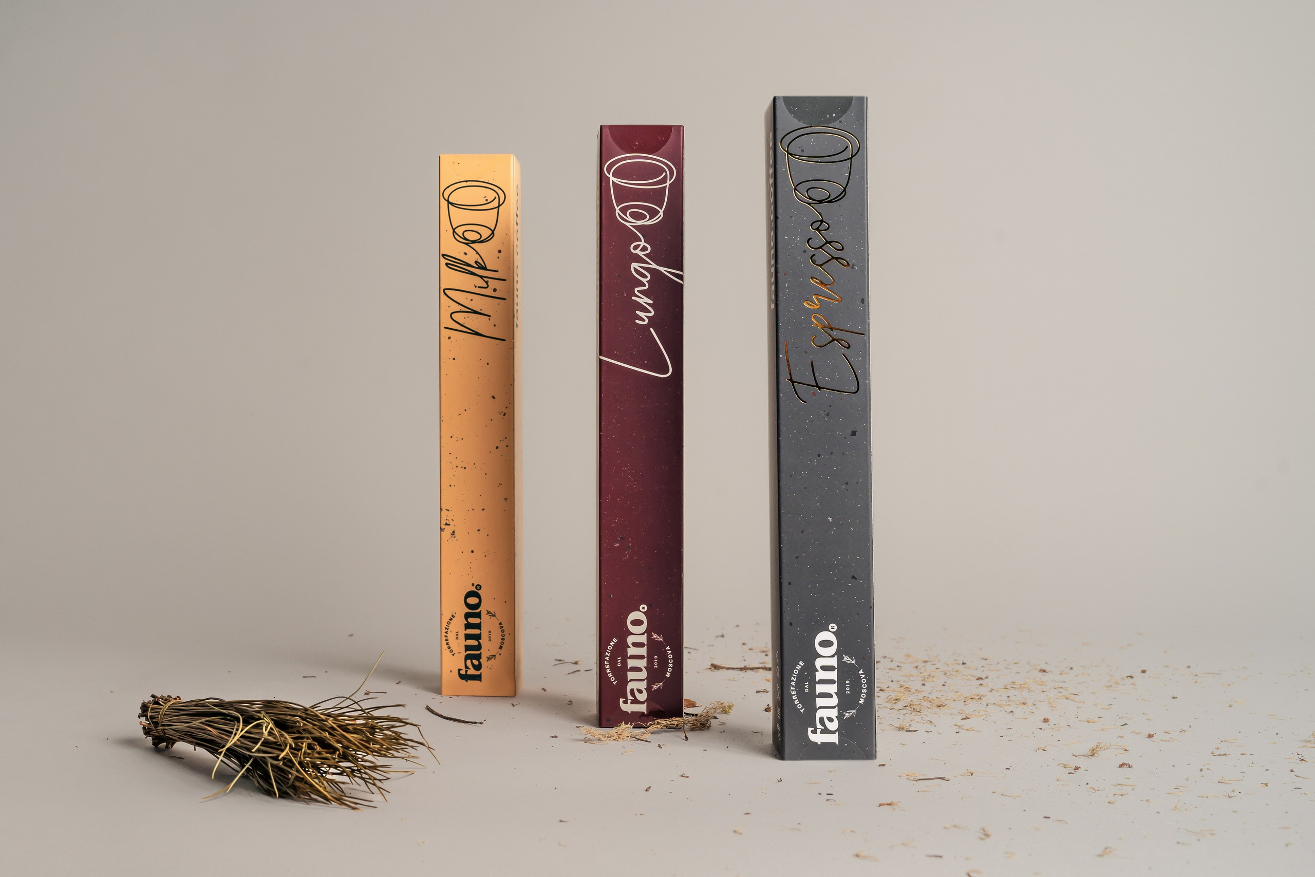 Предметная фотосъёмка для кофейной компании Fauno. Фотограф Илья К. в Москве