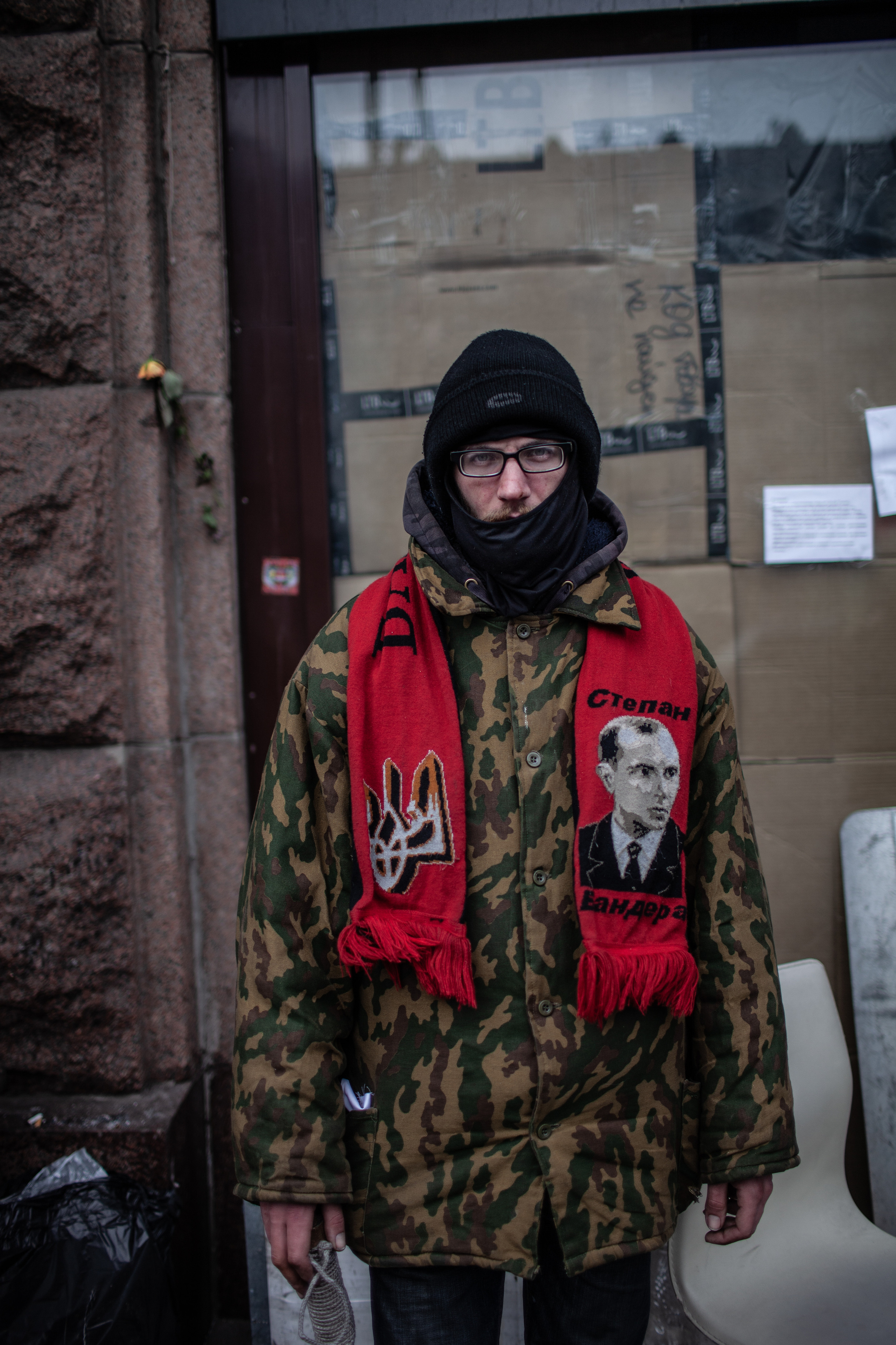 Самооборона Майдана. Фотограф Роман Демьяненко