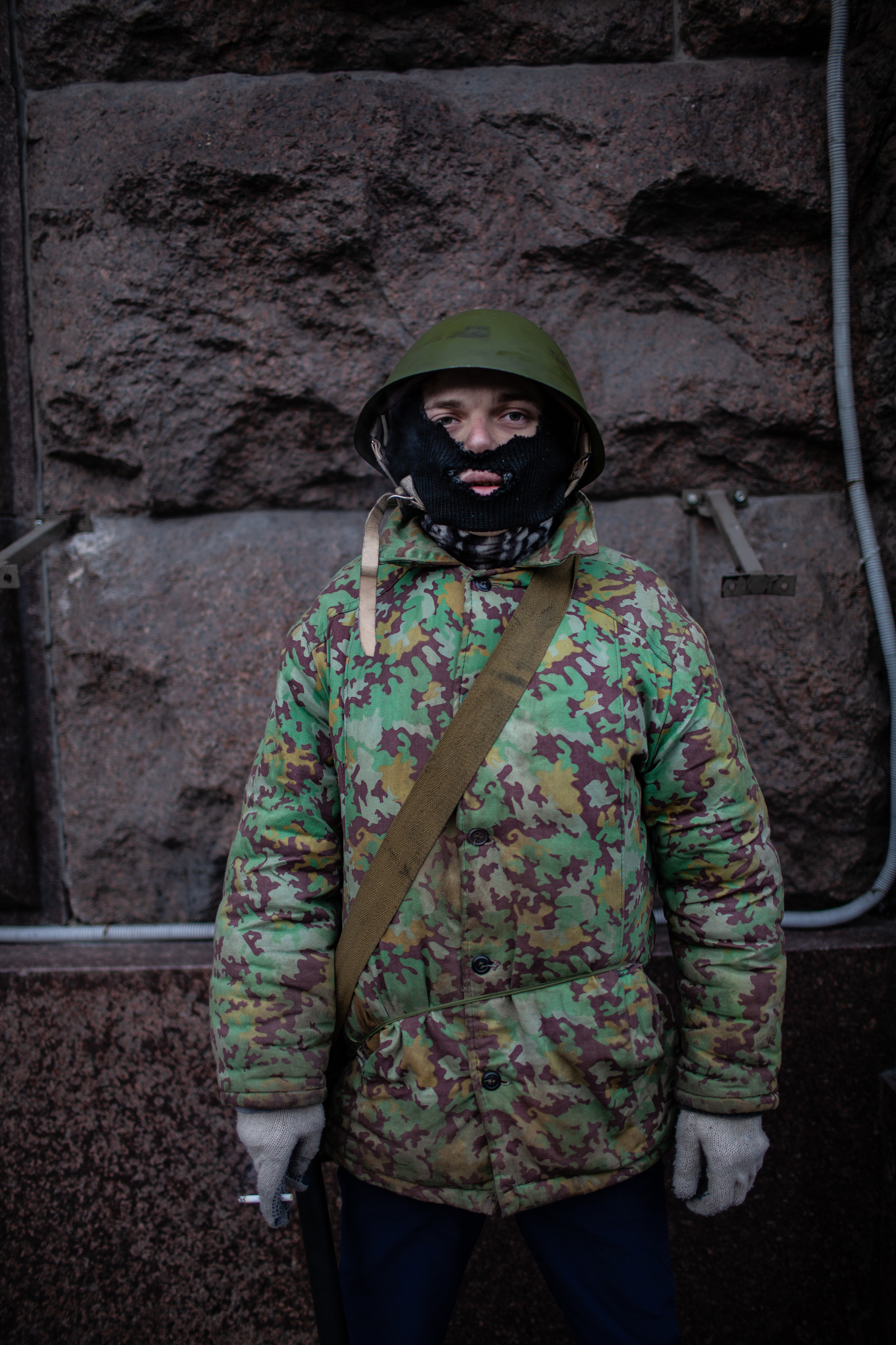 Самооборона Майдана. Фотограф Роман Демьяненко