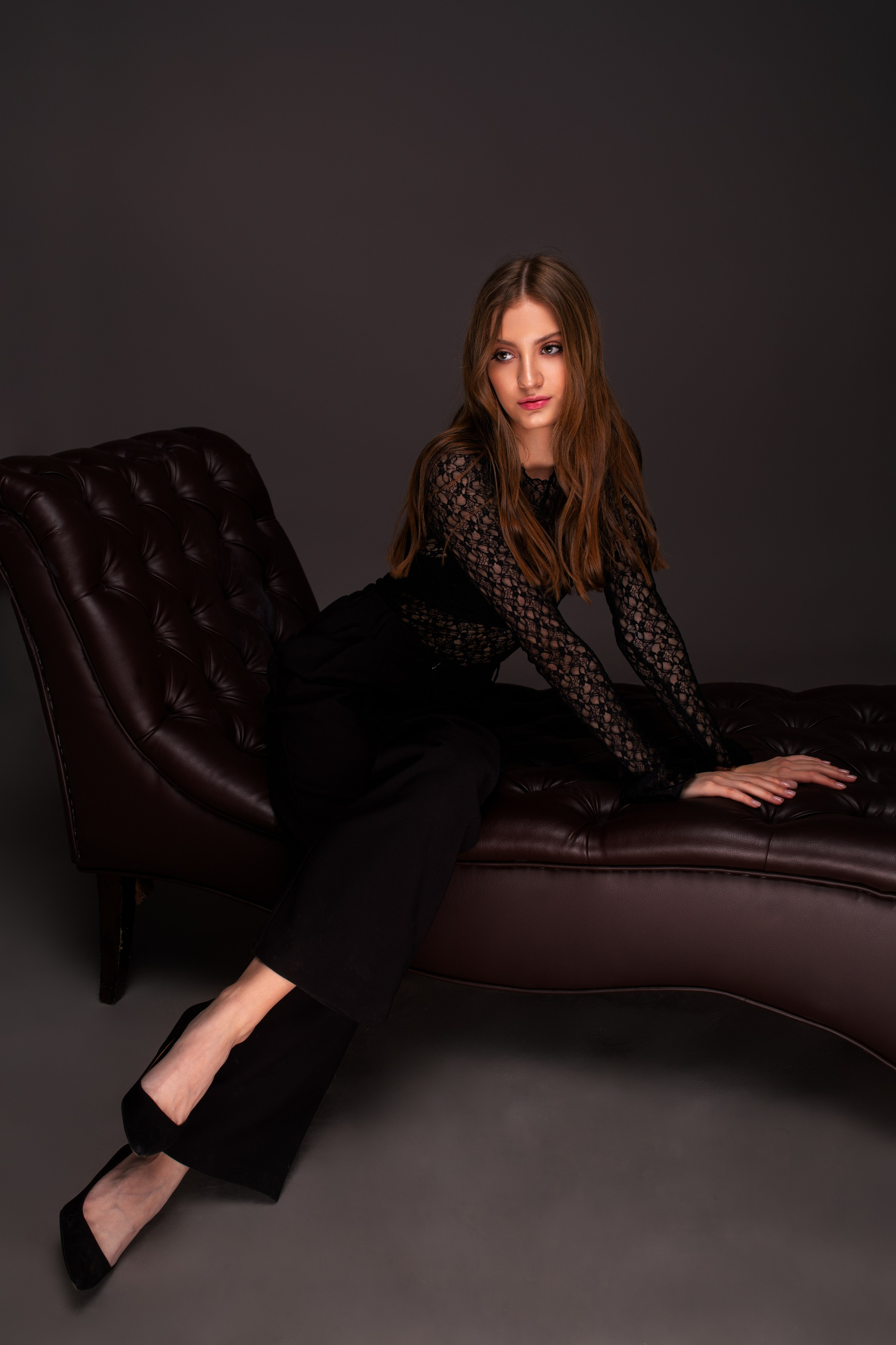 Фотосет с Ангелиной в студии на циклораме в формате для «себя»