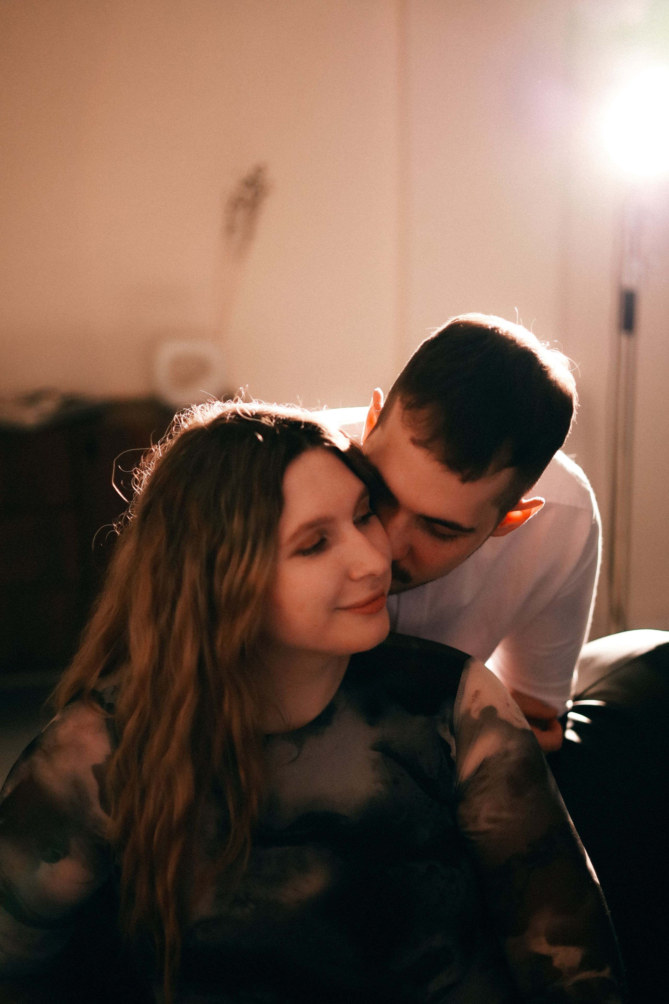 Оля, Антон и сыновья. Фотограф София Комкина