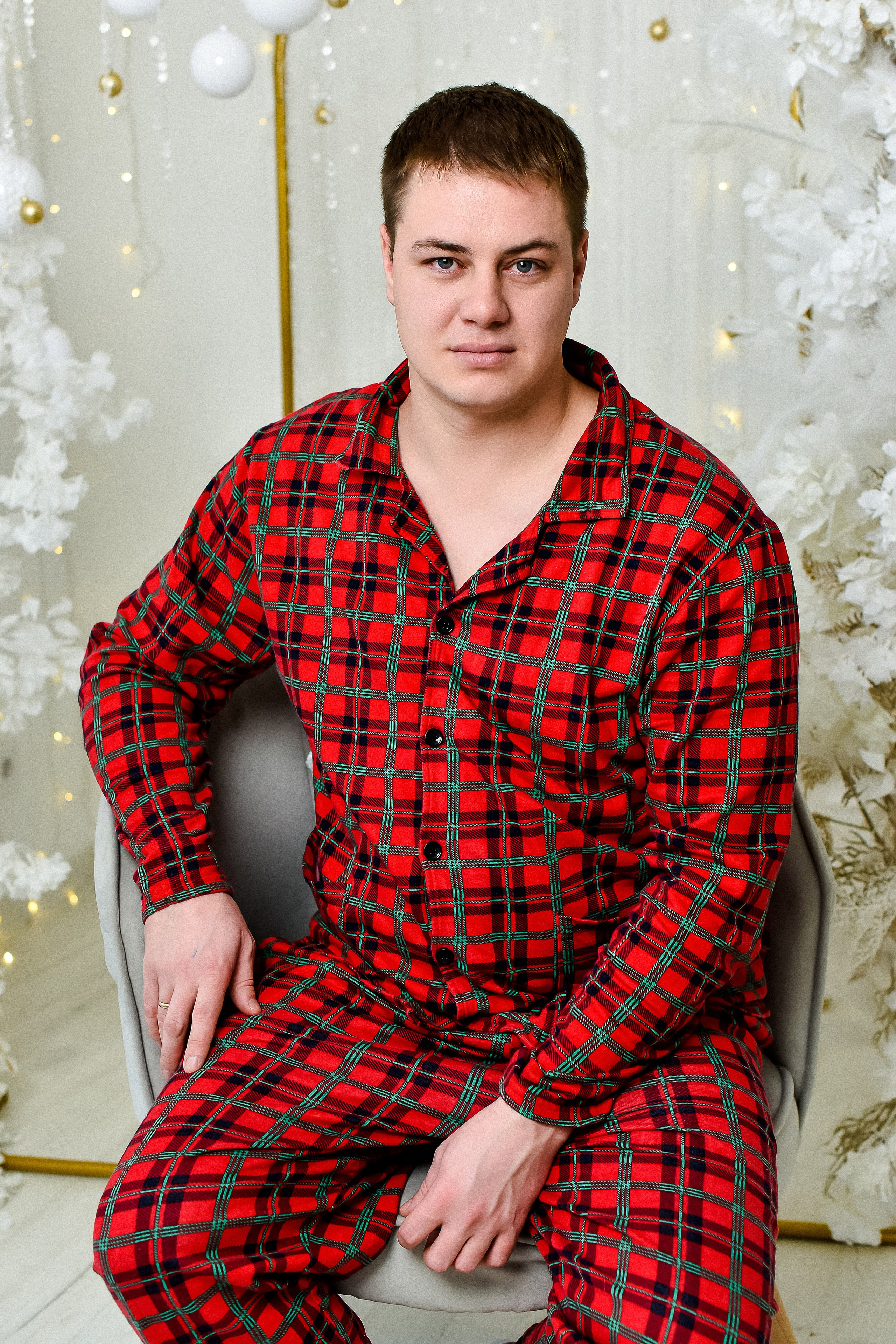 Семья Анны, Сергея и Вовочки