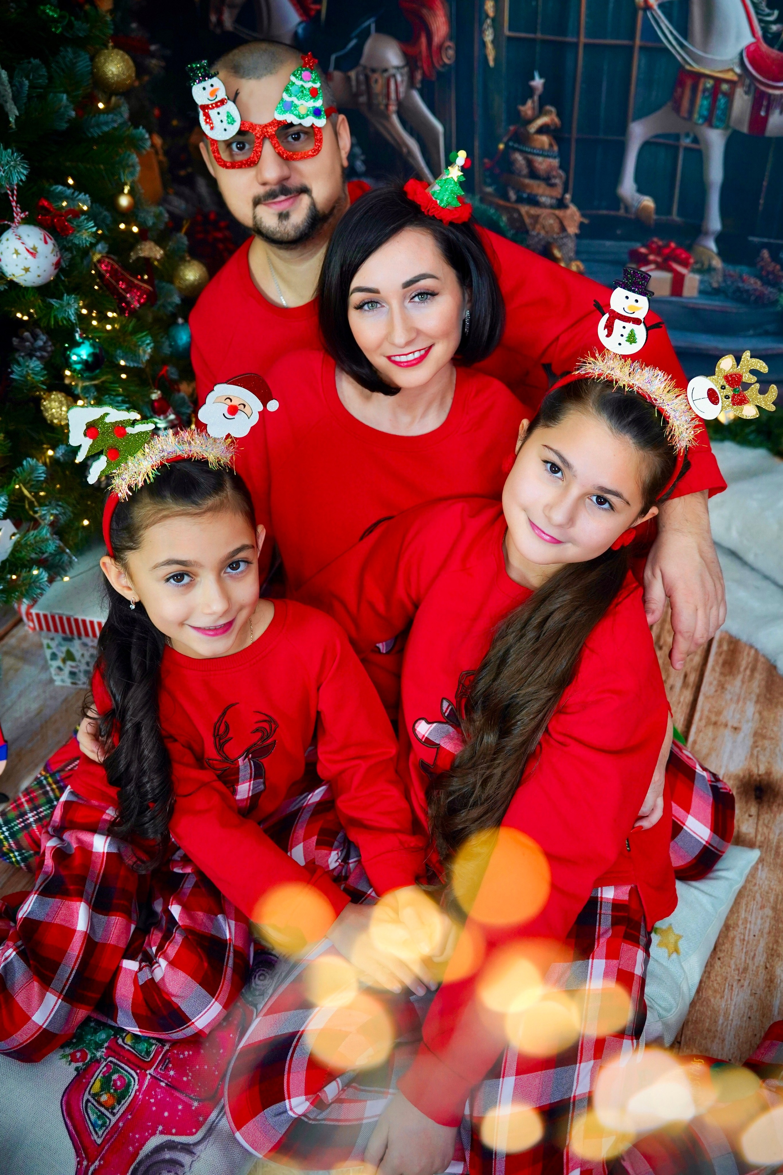 Новогодний фотопроект 2025 № 6. Семейный и детский фотограф Александра Гвоздикова