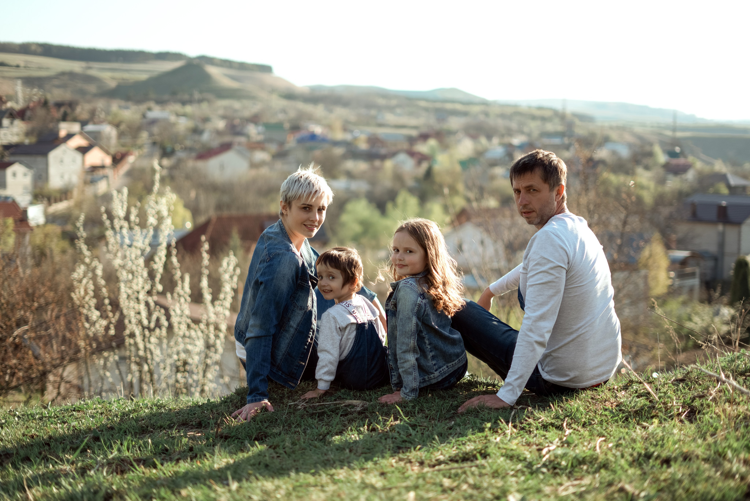 Семейная фотосессия для Елены и Дмитрия. Фотограф в Кисловодске Наталья Попова