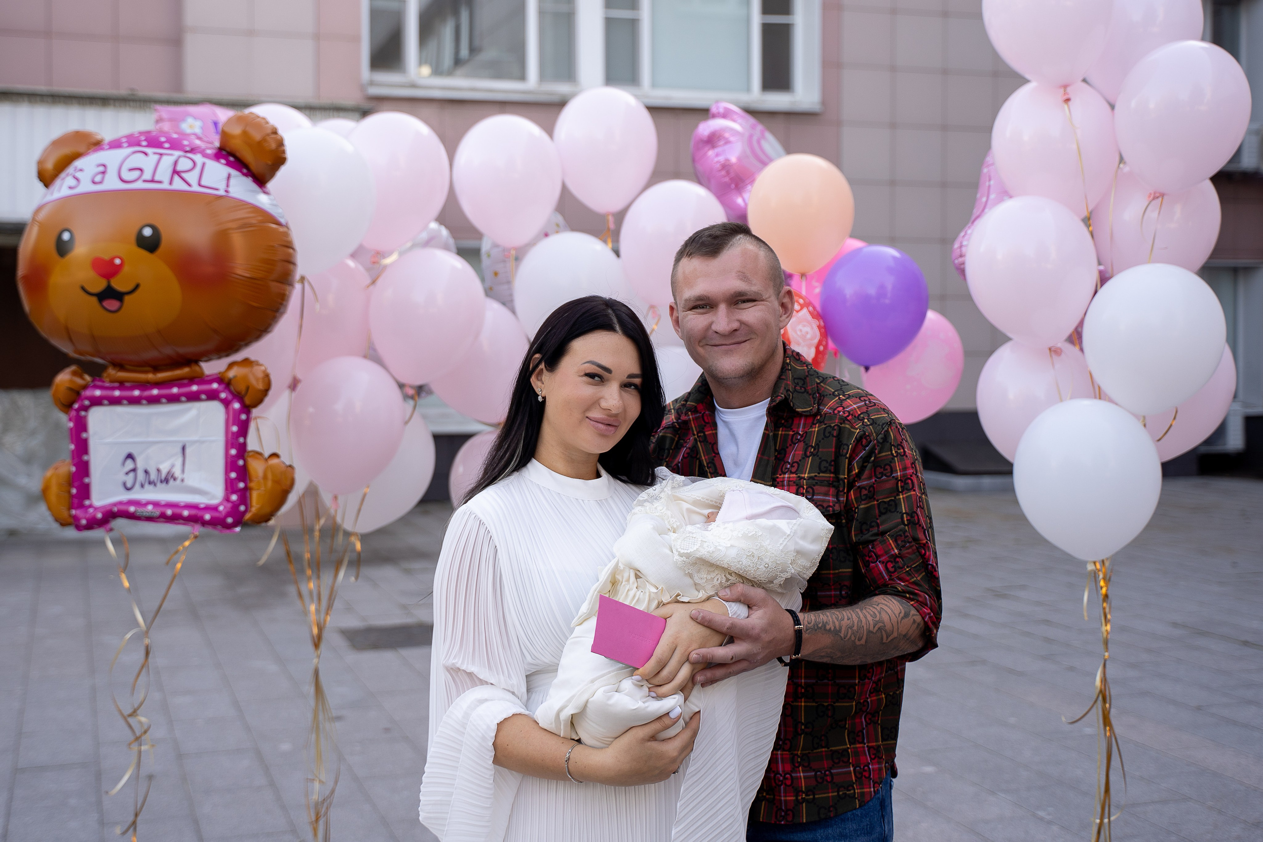 Выписка. Фотограф на роды Москва Ольга Летучева