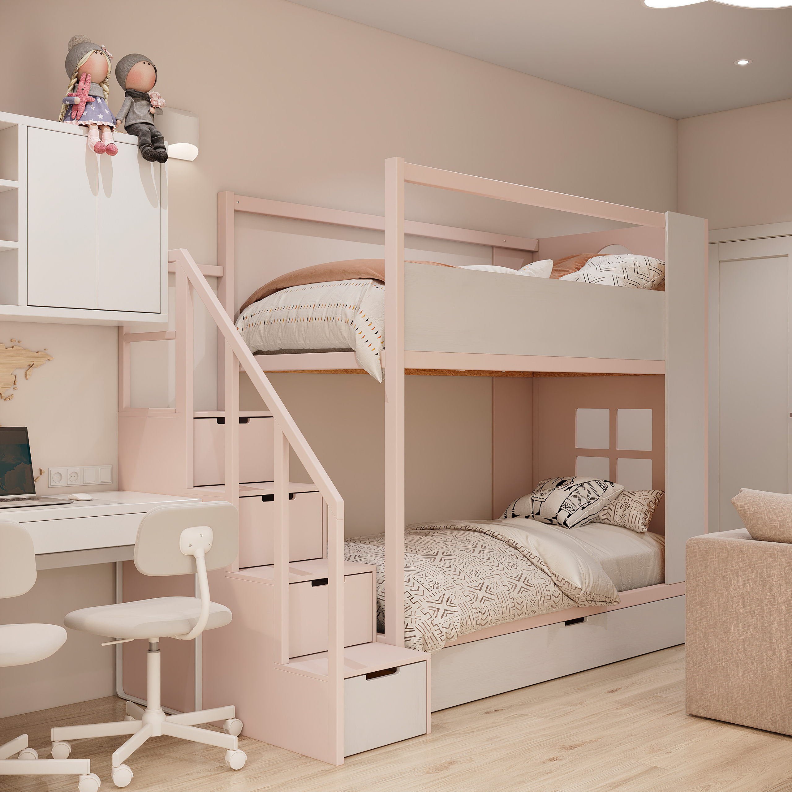 Пастельная квартира в г. Сочи. Батракова Наталья дизайнер интерьеров Санкт-Петербург Москва Архангель