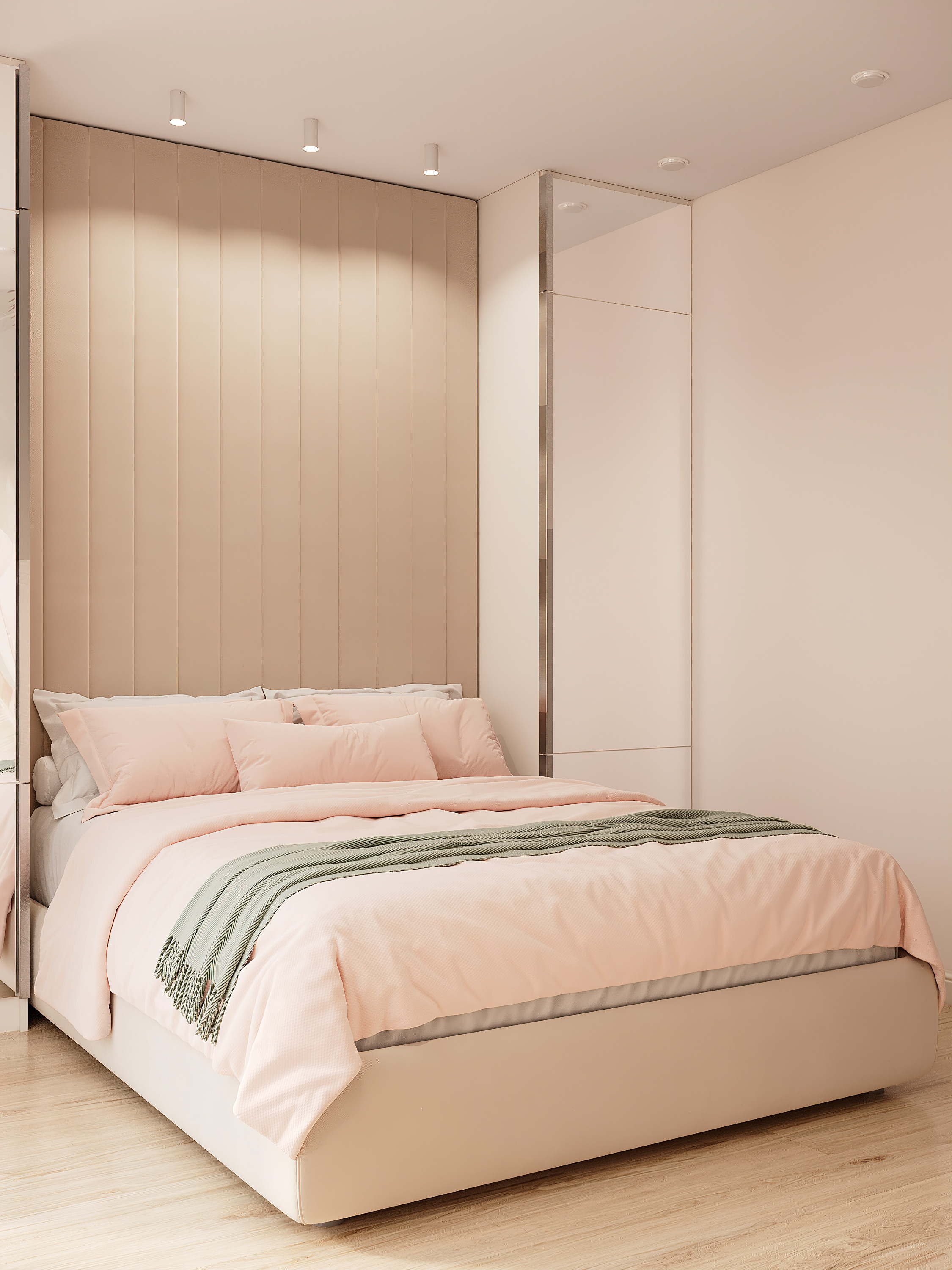 Пастельная квартира в г. Сочи. Батракова Наталья дизайнер интерьеров Санкт-Петербург Москва Архангель