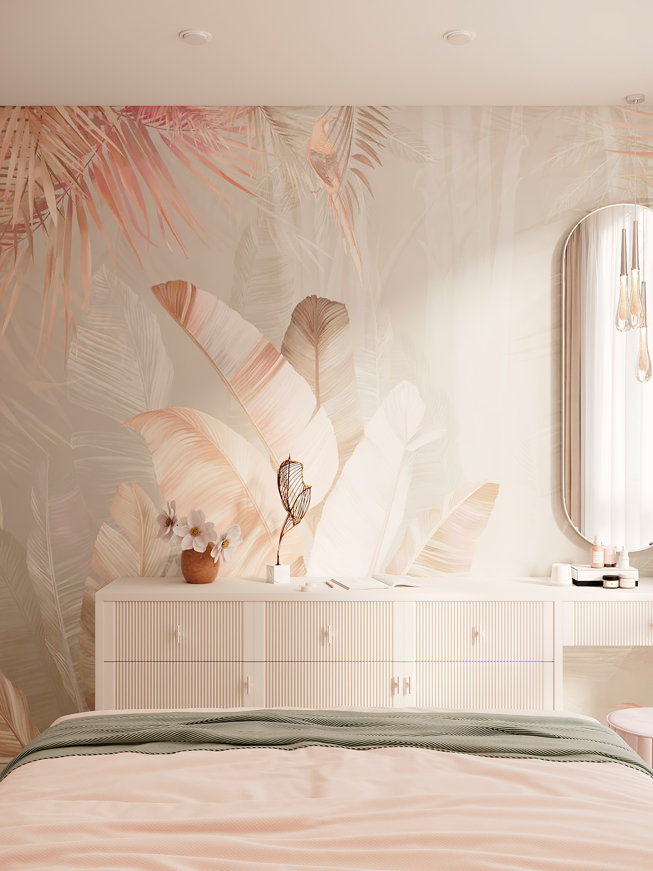 Пастельная квартира в г. Сочи. Батракова Наталья дизайнер интерьеров Санкт-Петербург Москва Архангель