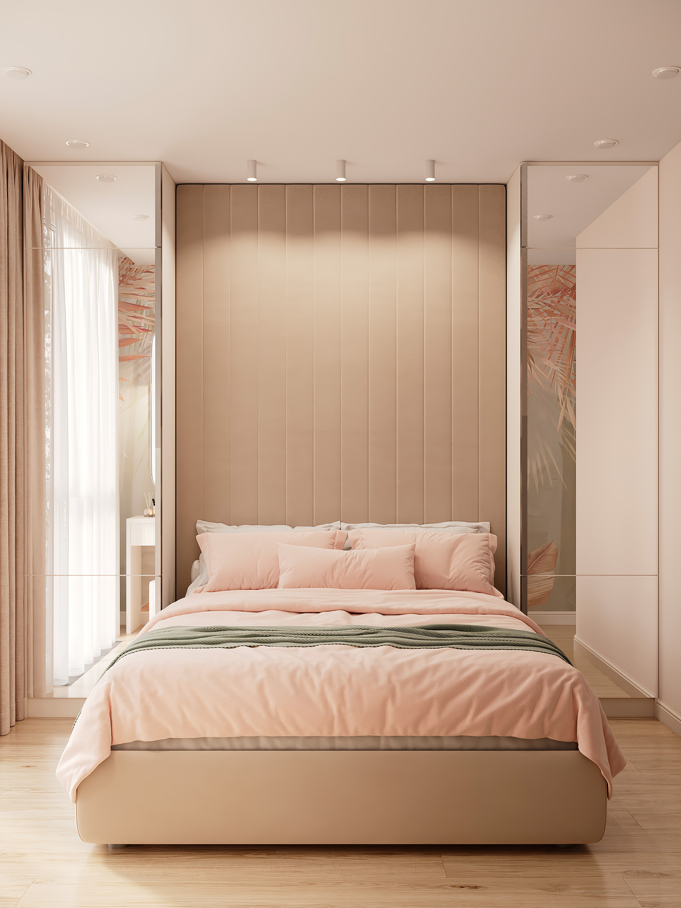 Пастельная квартира в г. Сочи. Батракова Наталья дизайнер интерьеров Санкт-Петербург Москва Архангель