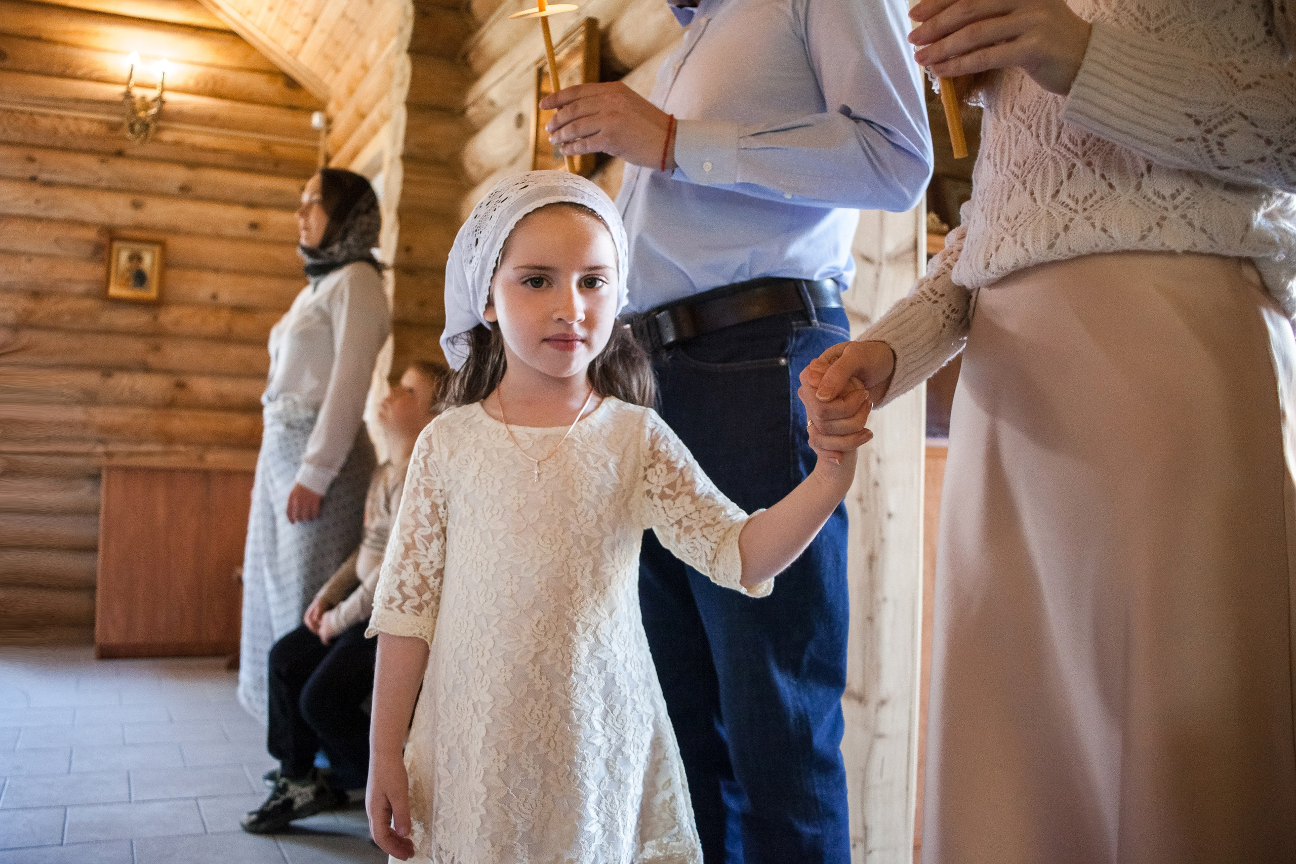 Таинство Крещения Александры. Портретный, семейный, свадебный фотограф в Брянске Маргарита Василькова