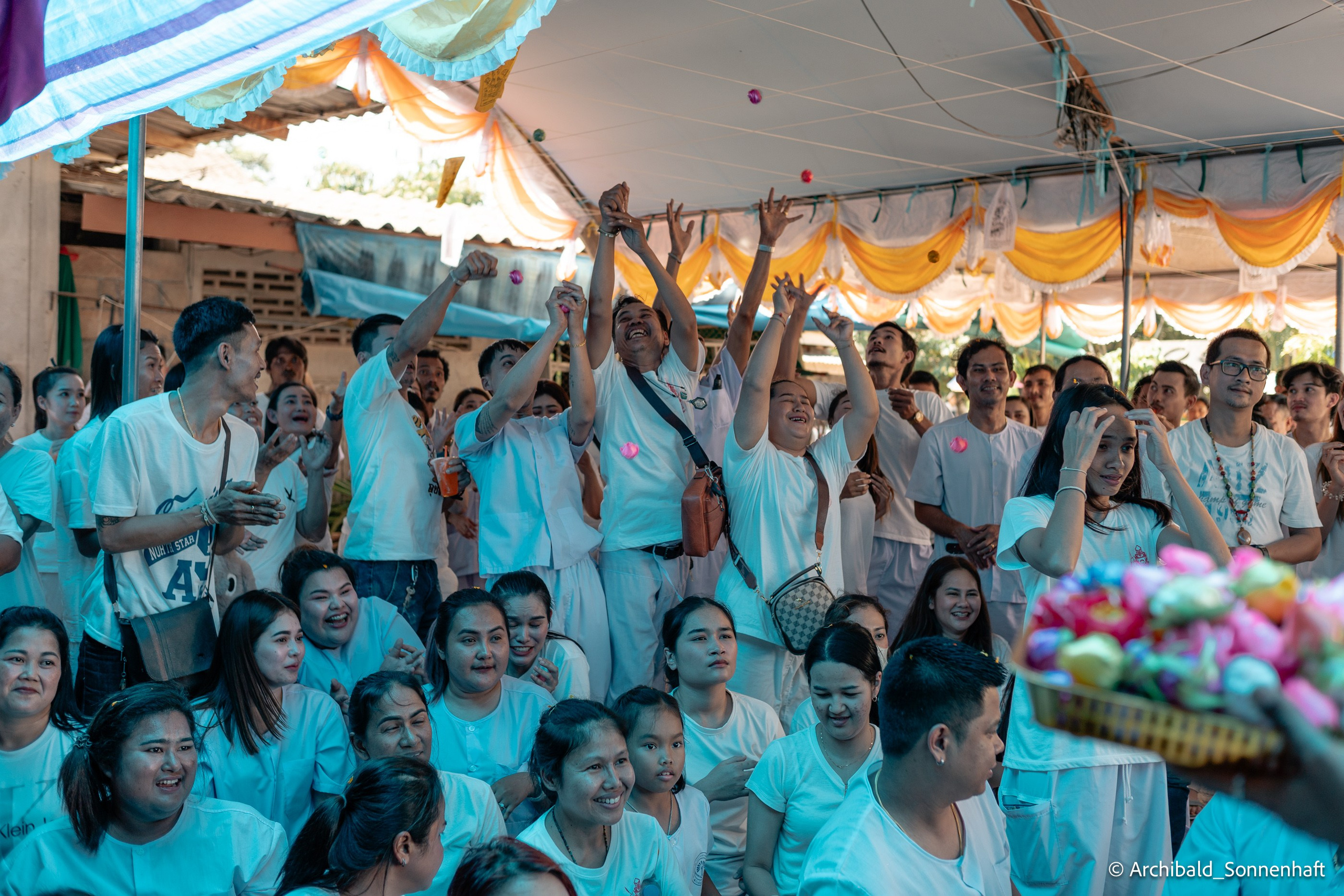 Thai monk. Photographer in Guangzhou, China. Archibald Sonnenhaft