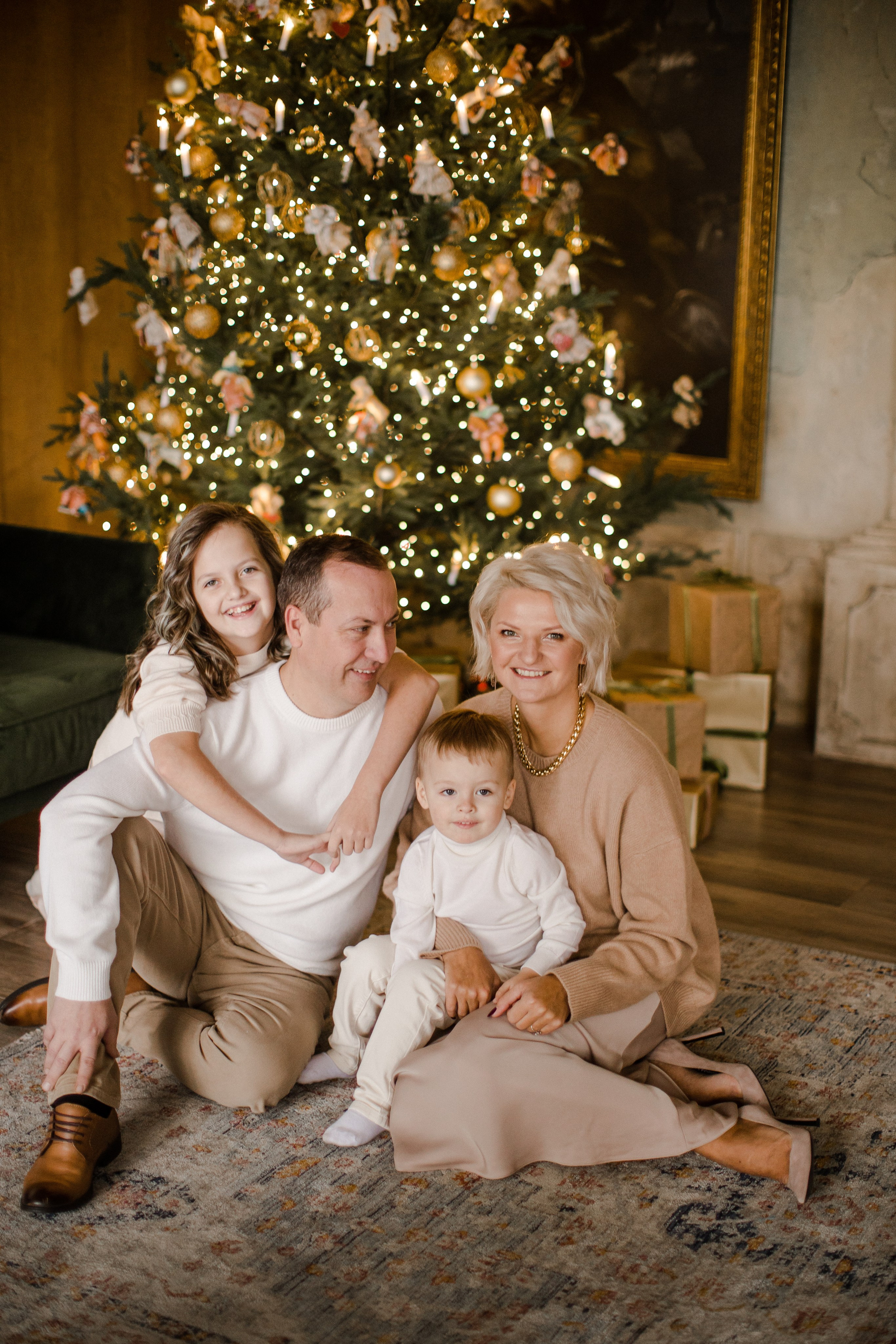 Яна с семьей. Семейный и детский фотограф в Москве Кузьмина Мария