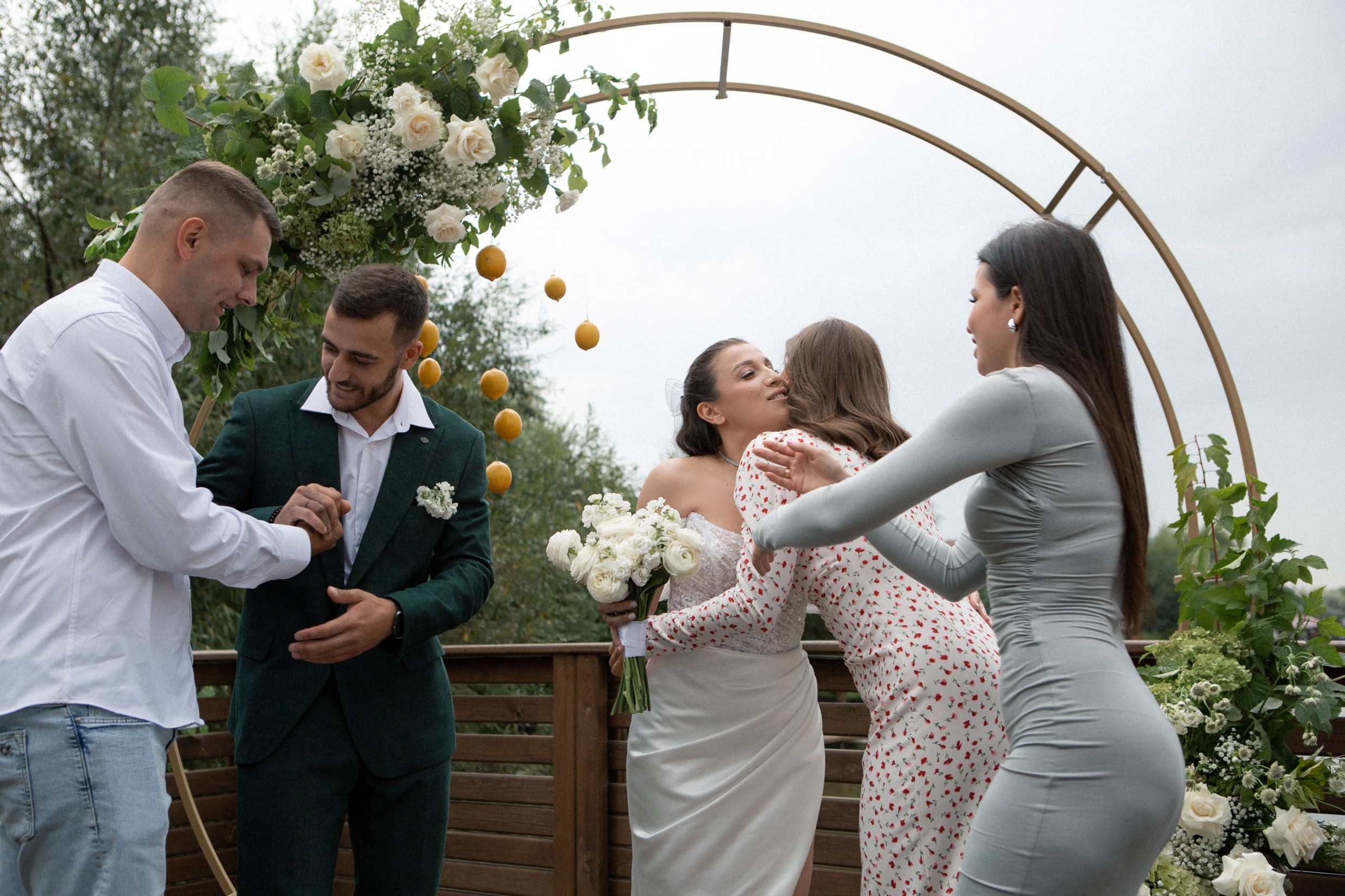 Свадьба с гостями. Свадебный и портретный фотограф Москва