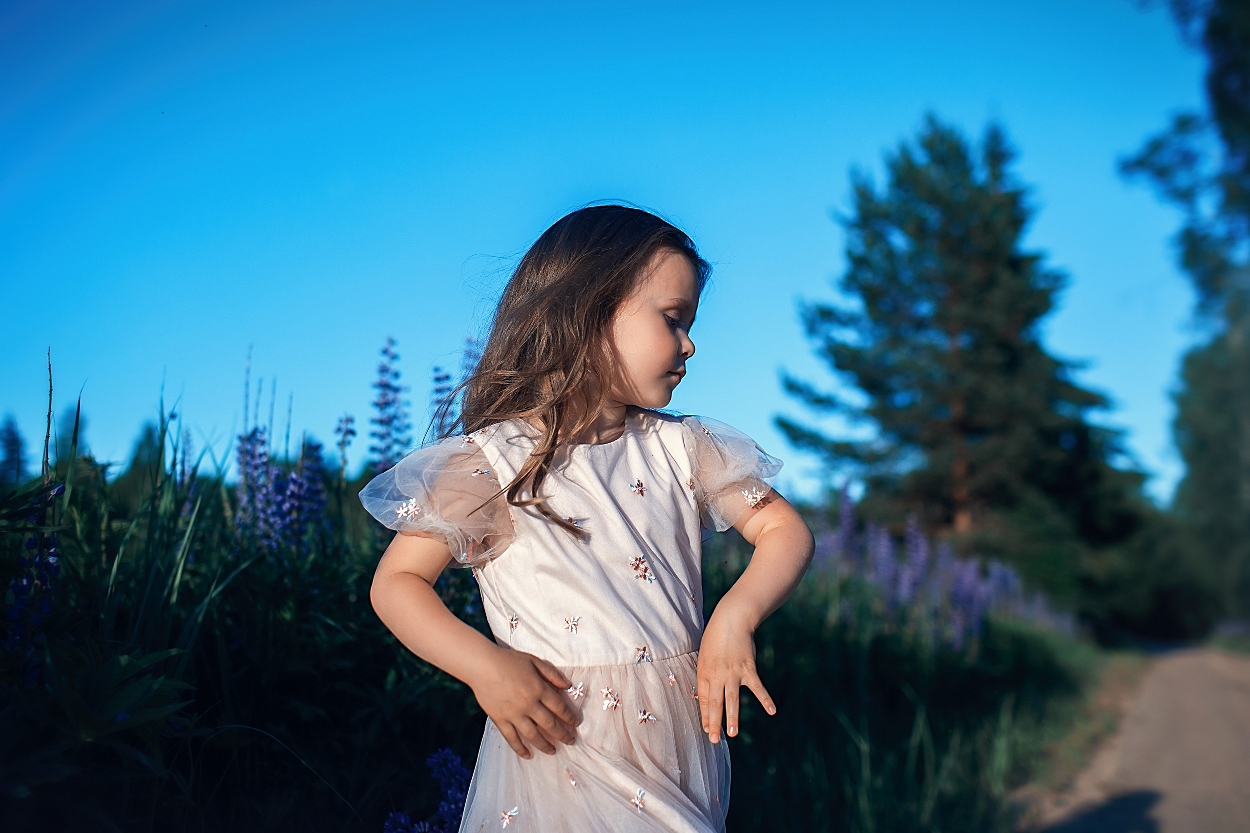 Люпины_Псковская область. Семейный фотограф в Санкт-Петербурге