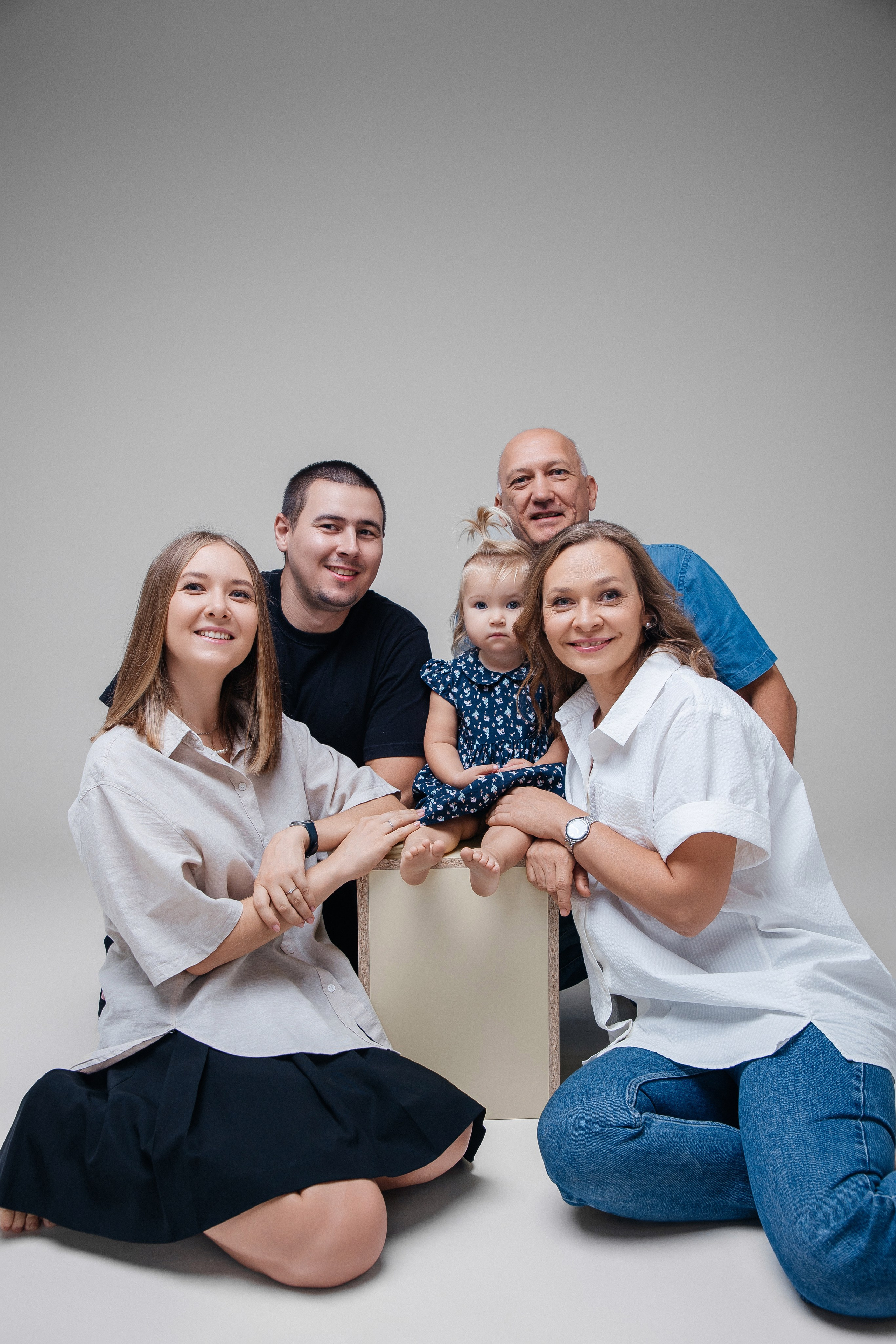 Настя и семья. Фотограф Денис Лесковский (Тюмень)