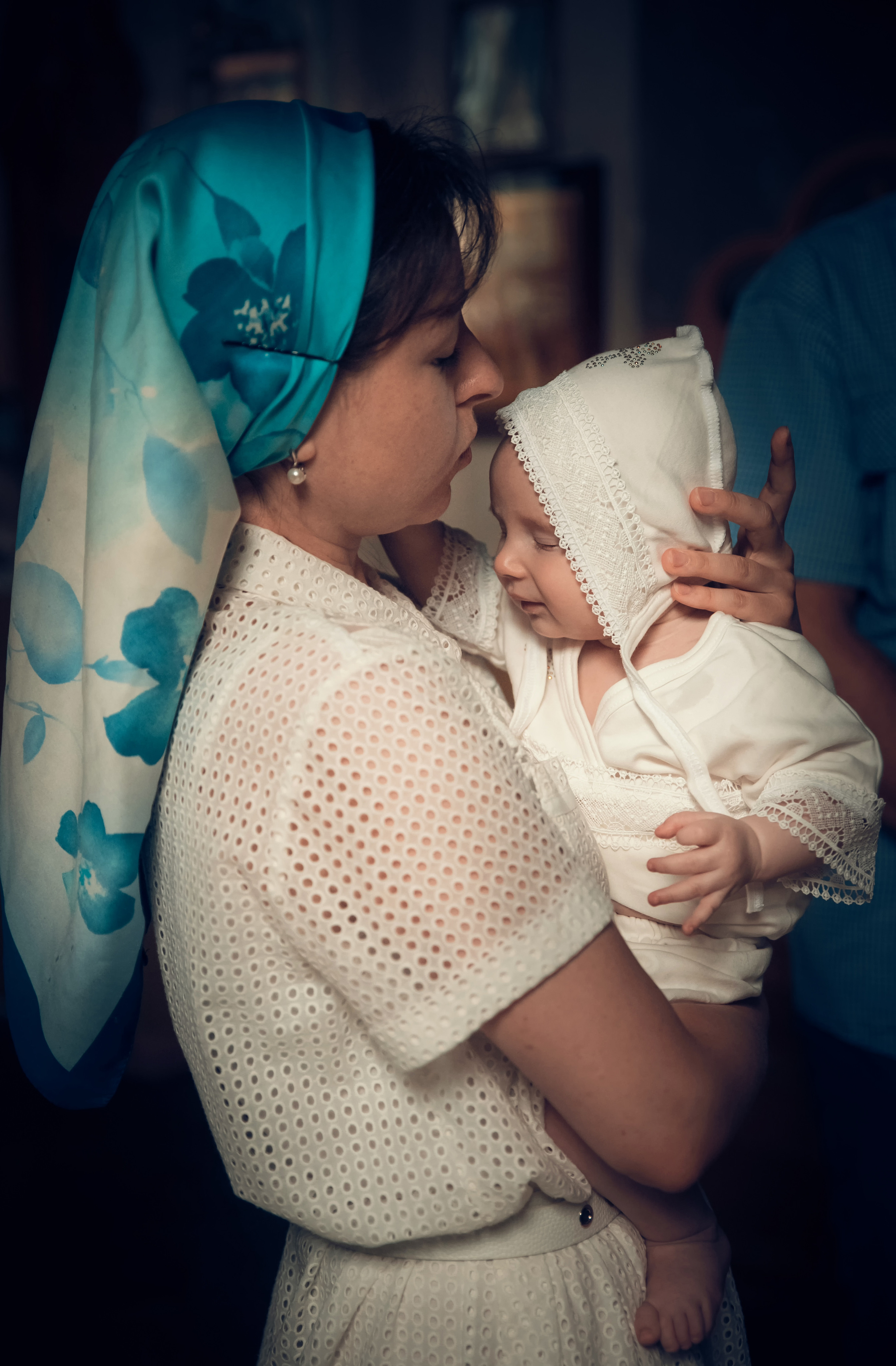 Таинство Крещения Церковь Рождества Пресвятой Богородицы. Семейный фотограф Олеся Батурина Рязань