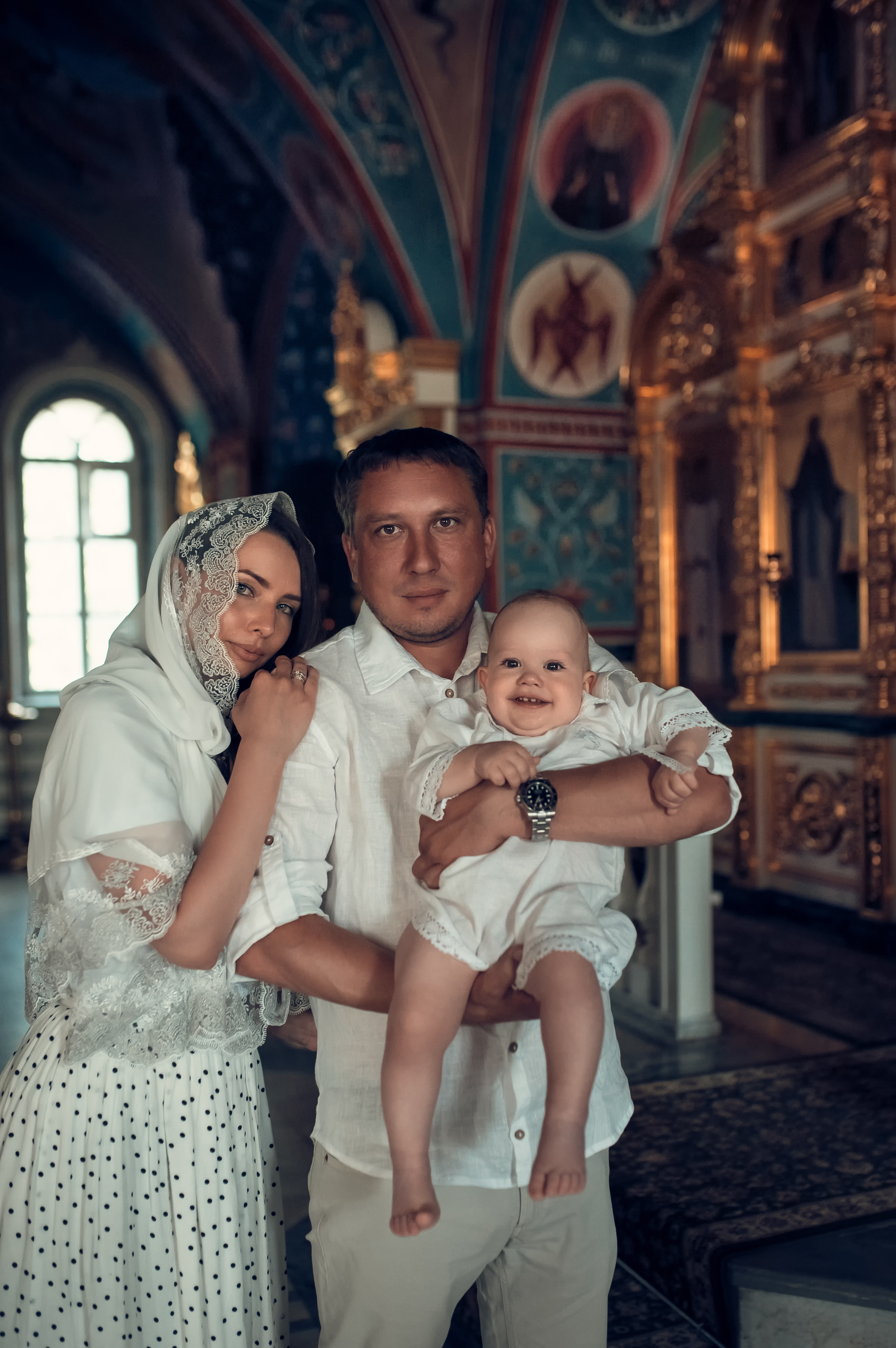 Таинство Крещения Церковь Николая Чудотворца (рыбное). Семейный фотограф Олеся Батурина Рязань