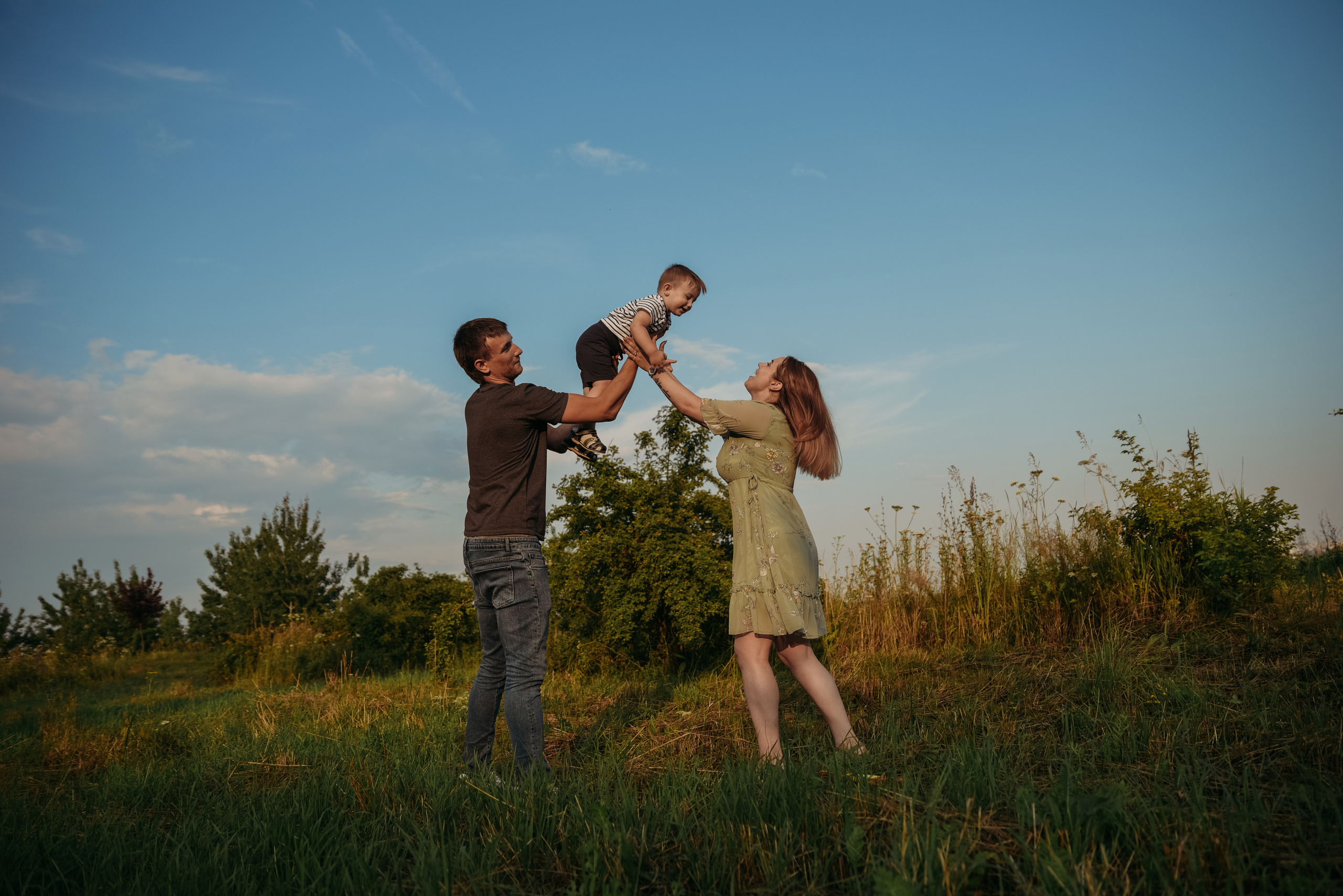 Семейные фотопрогулки. Семейный фотограф Олеся Батурина Рязань